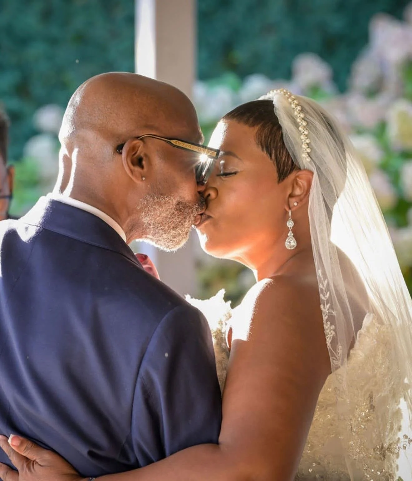 A year ago 10/5, these two said &ldquo;I do,&rdquo; and their love lit up every corner of the room. Happy anniversary to Dewayne and Val &mdash; what an unforgettable day to look back on! ✨🤍