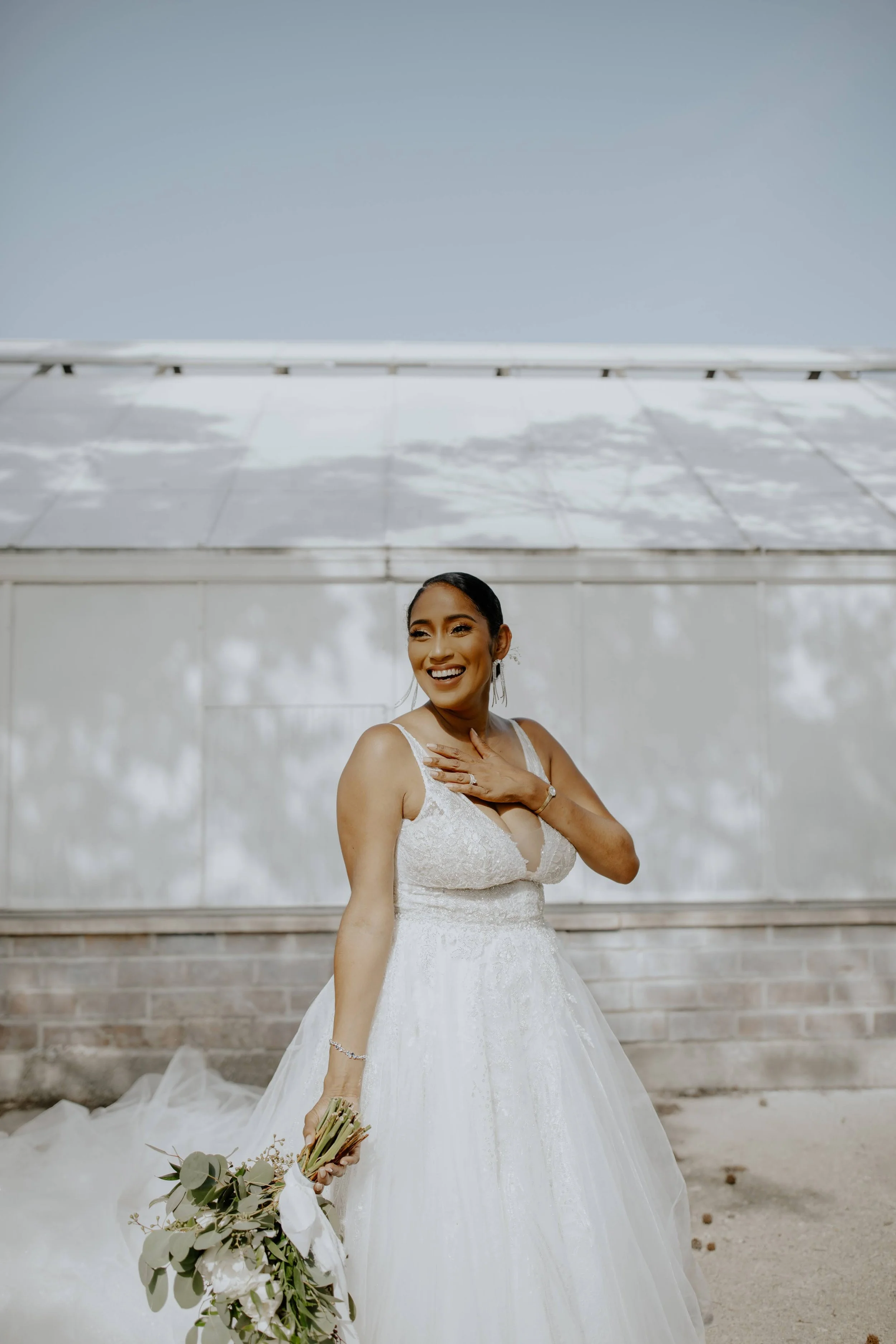 Wedding and Bridal Party Belle Isle Detroit Michigan