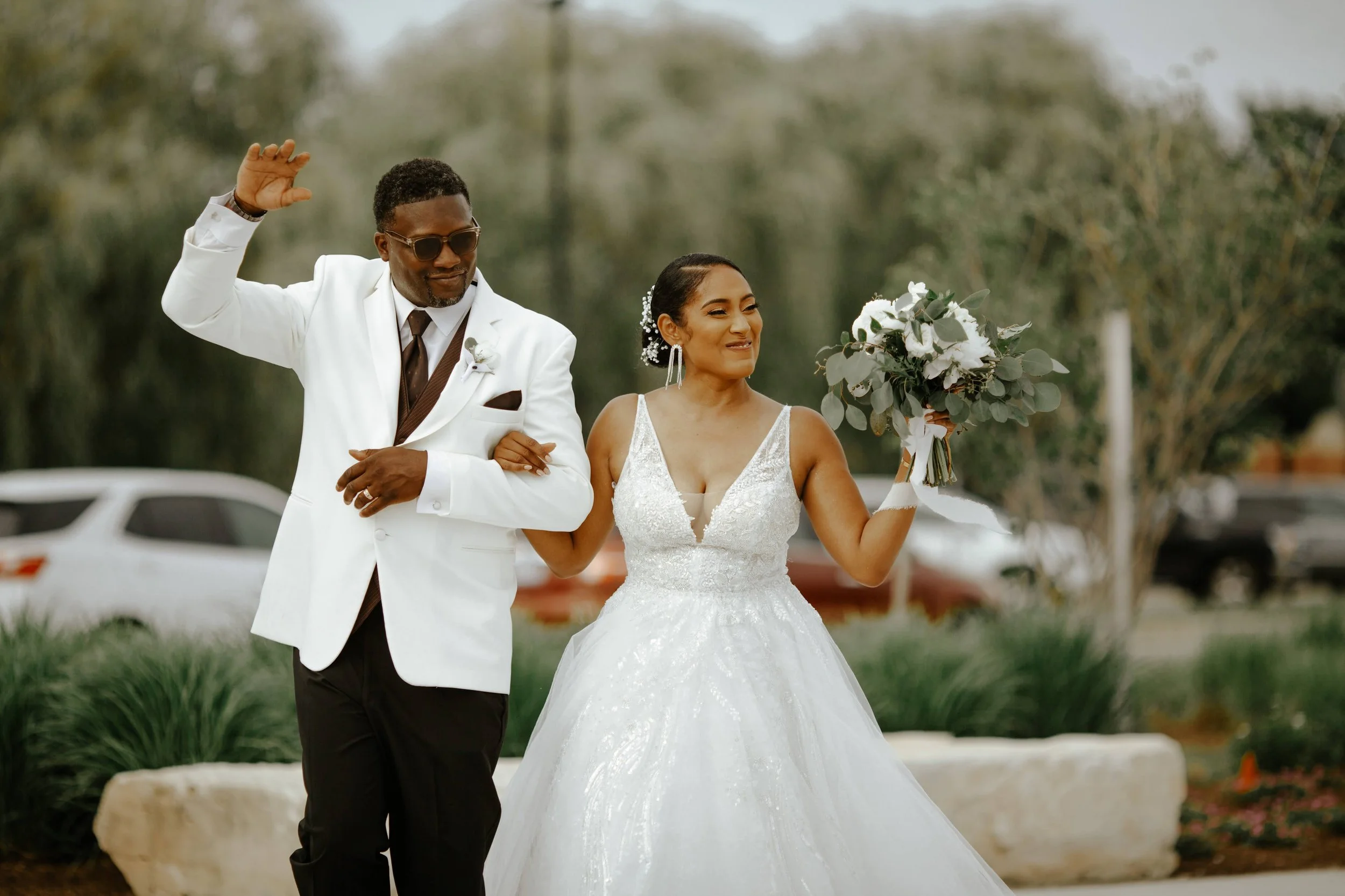 Wedding and Bridal Party Belle Isle Detroit Michigan