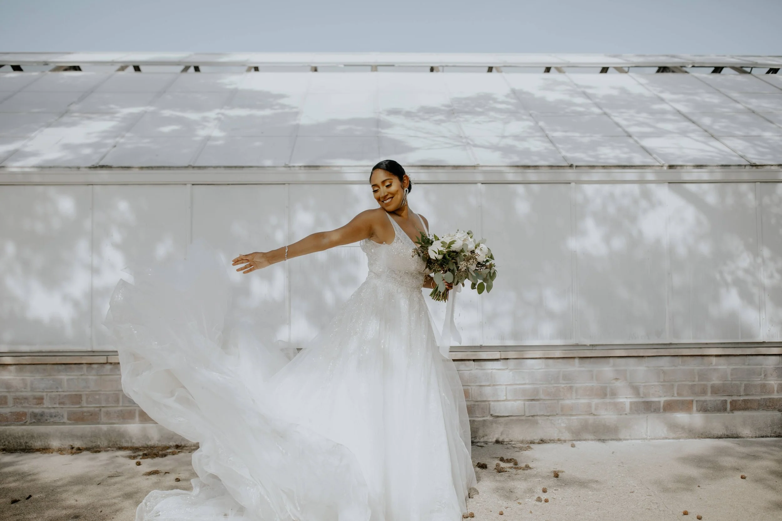 Wedding and Bridal Party Belle Isle Detroit Michigan