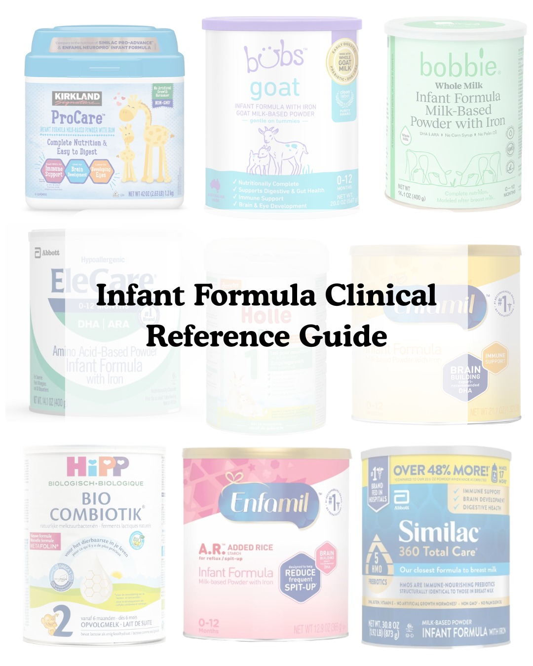 Infant Formula Clinical Reference Guide