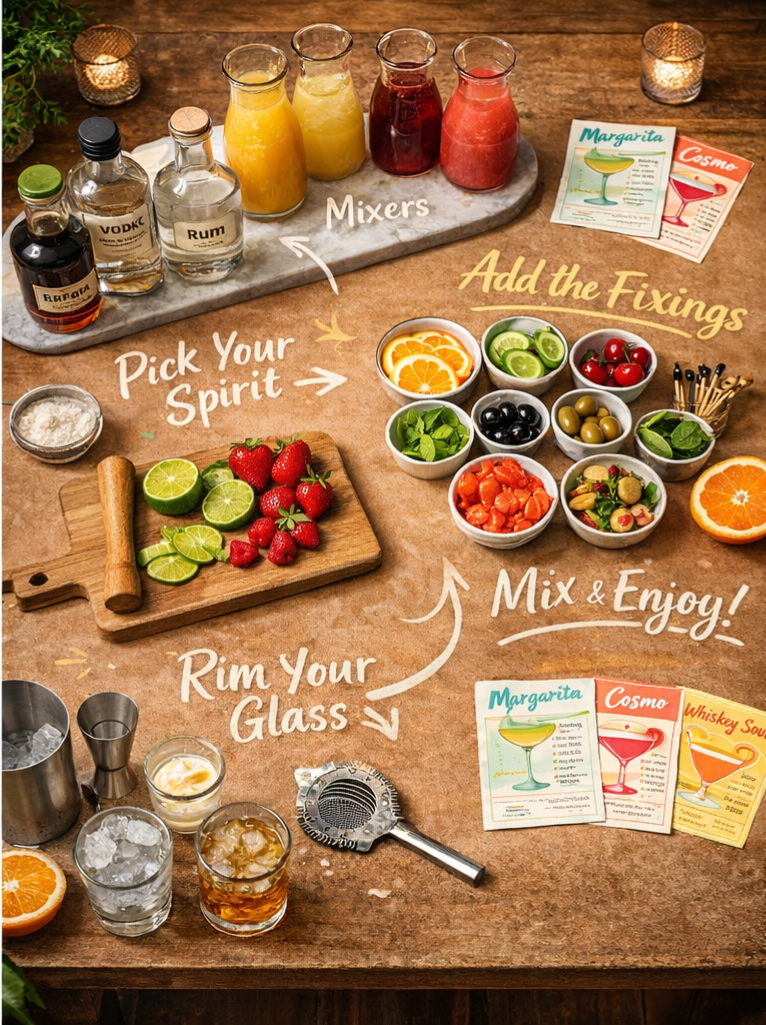 Premium DIY Cocktail Station