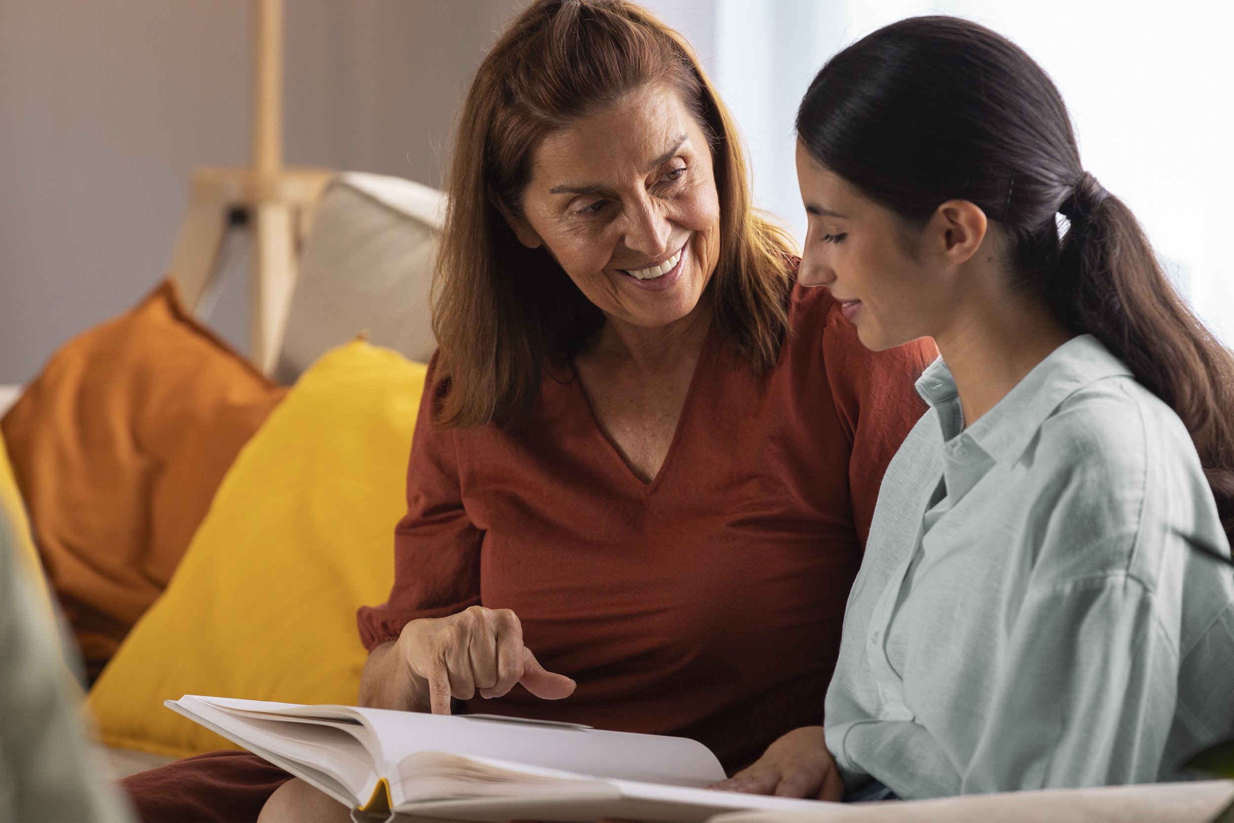 Mentor guiding a teenager through structured recovery planning in a supportive environment - Bridge The Gap