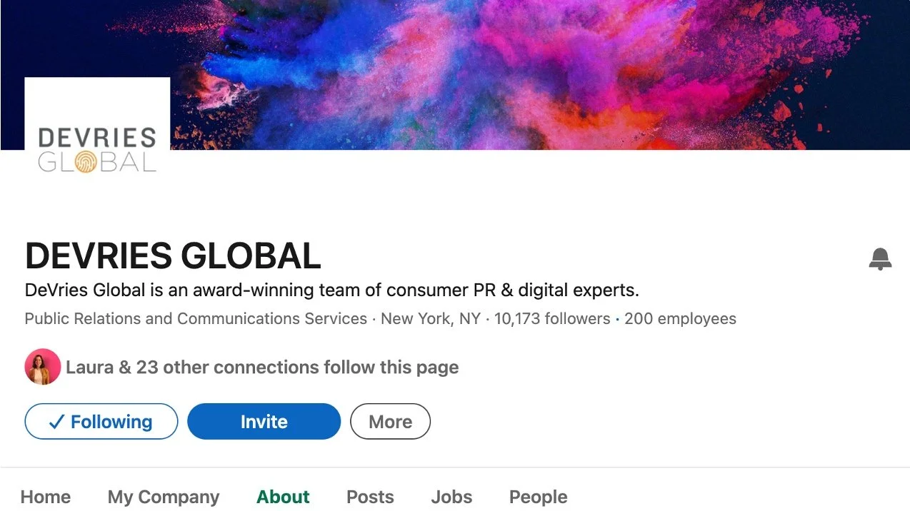 Old DeVries Global LinkedIn Profile