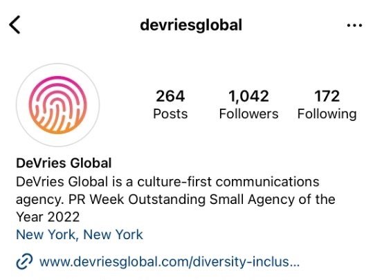 Old DeVries Global Instagram Profile