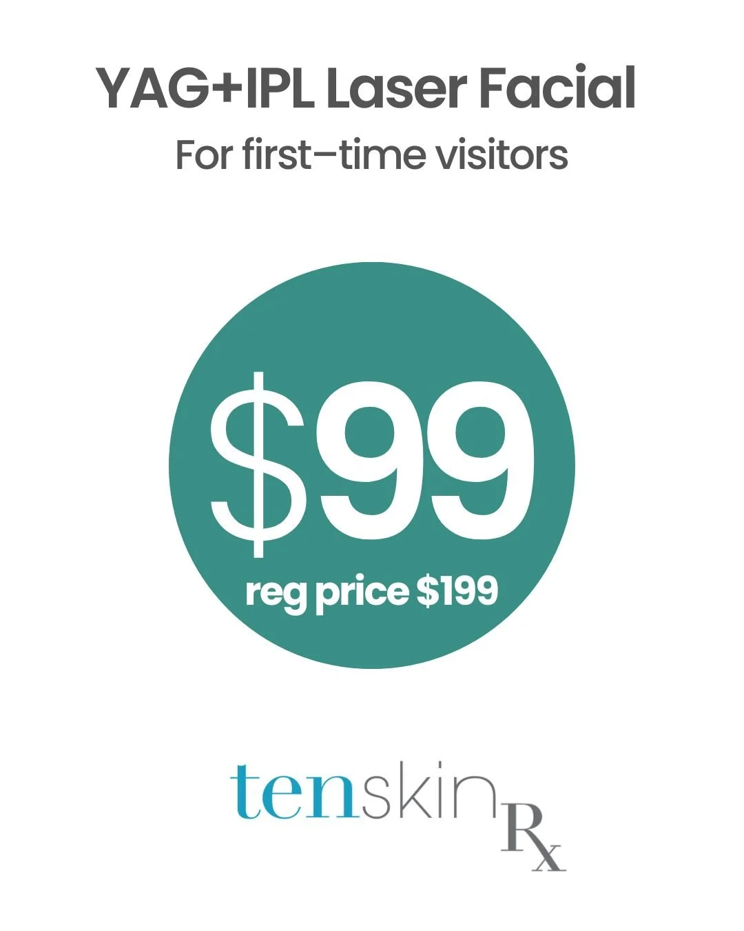 YAG + IPL Laser Facial Intro Offer