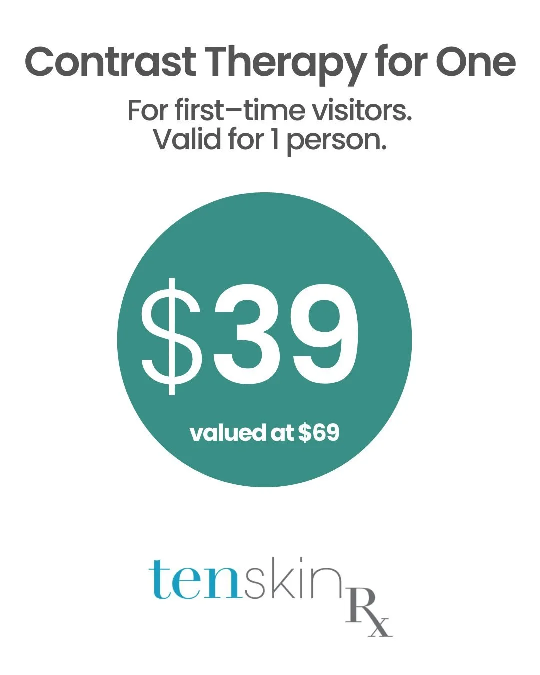 Contrast Therapy for One Intro Offer