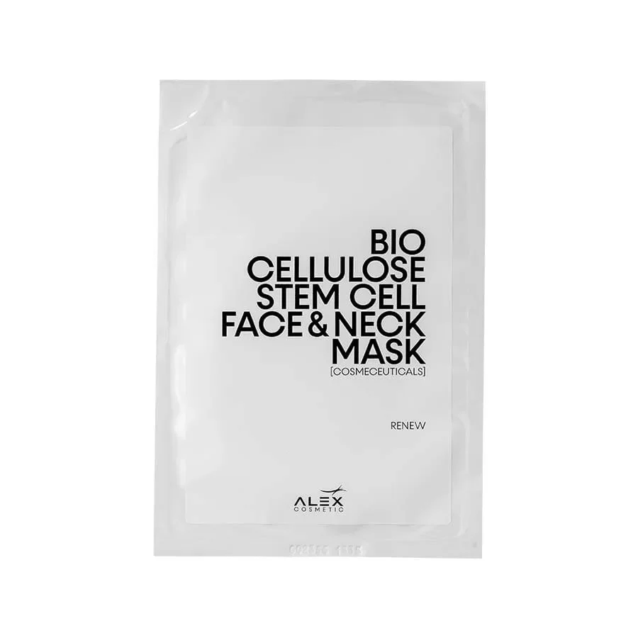 Alex Cosmetic Bio-Cellulose Stem Cell Face & Neck Mask