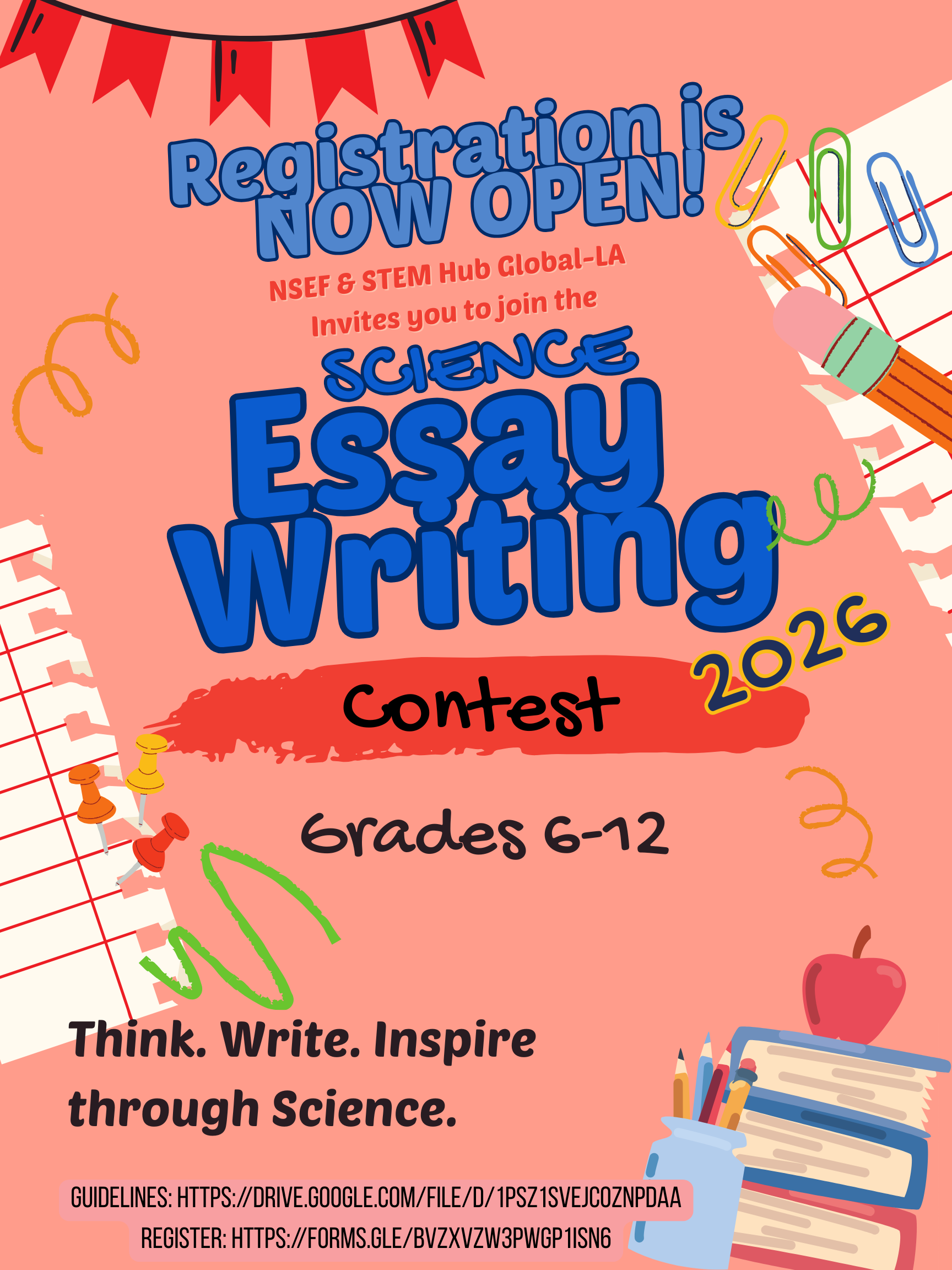 Science Essay Writing  Contest 2026