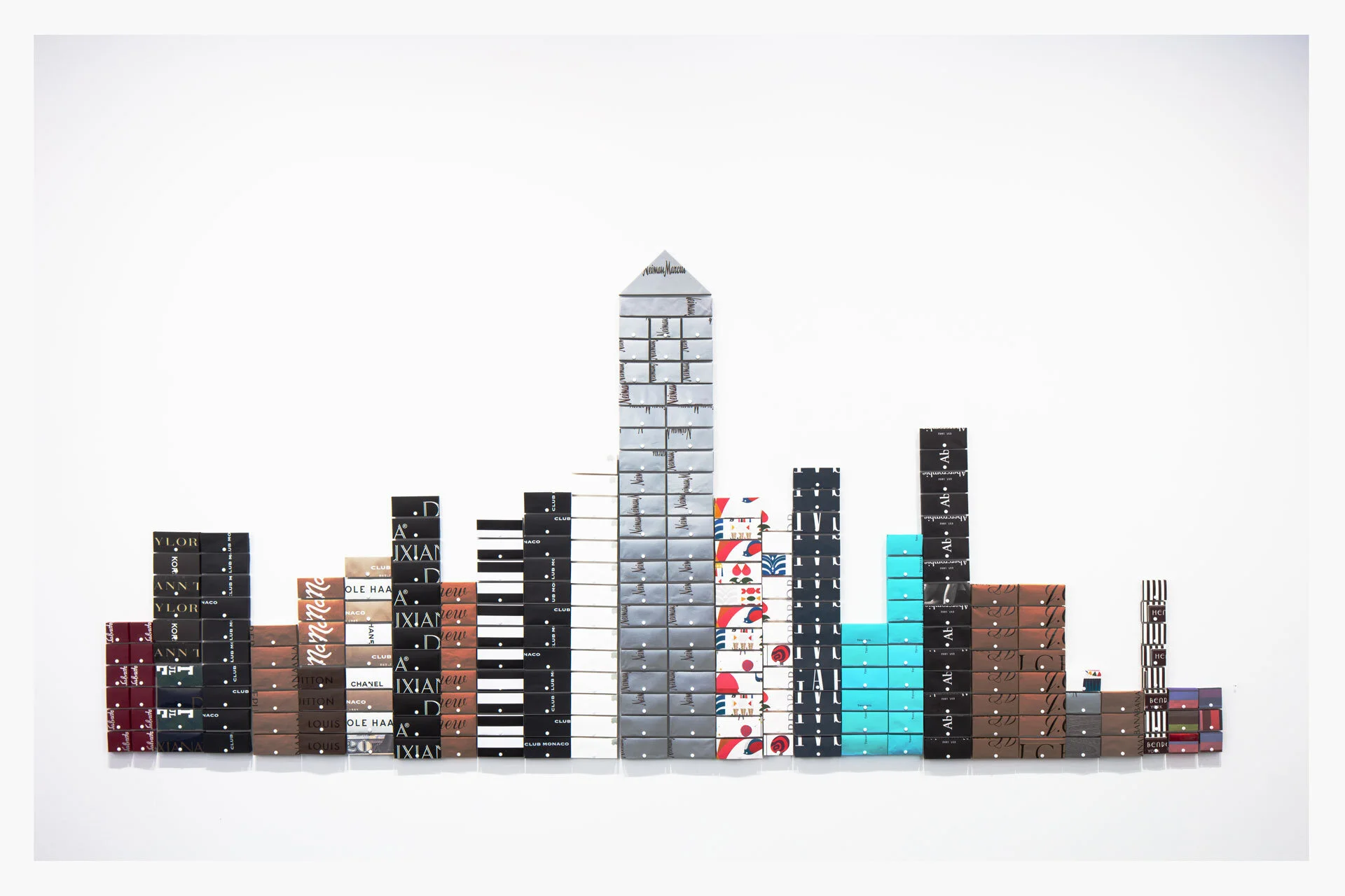  I am most excited to share a project that was years in the making. For years, I have saved a myriad of shopping bags that were just too good to throw away. Much of this collection came from myself, but quite a few were given to me by stores I visite