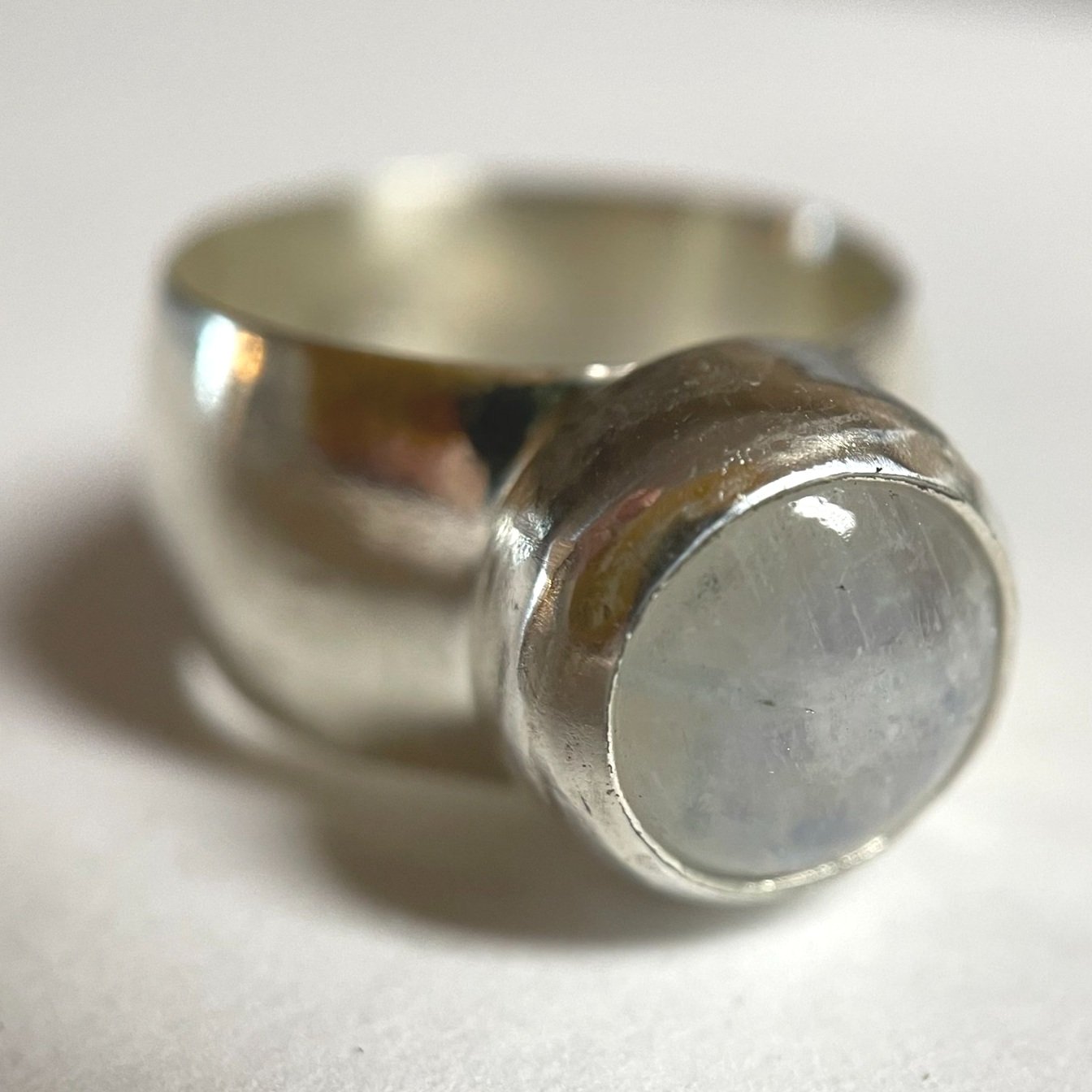 Moonstone Chunker Ring