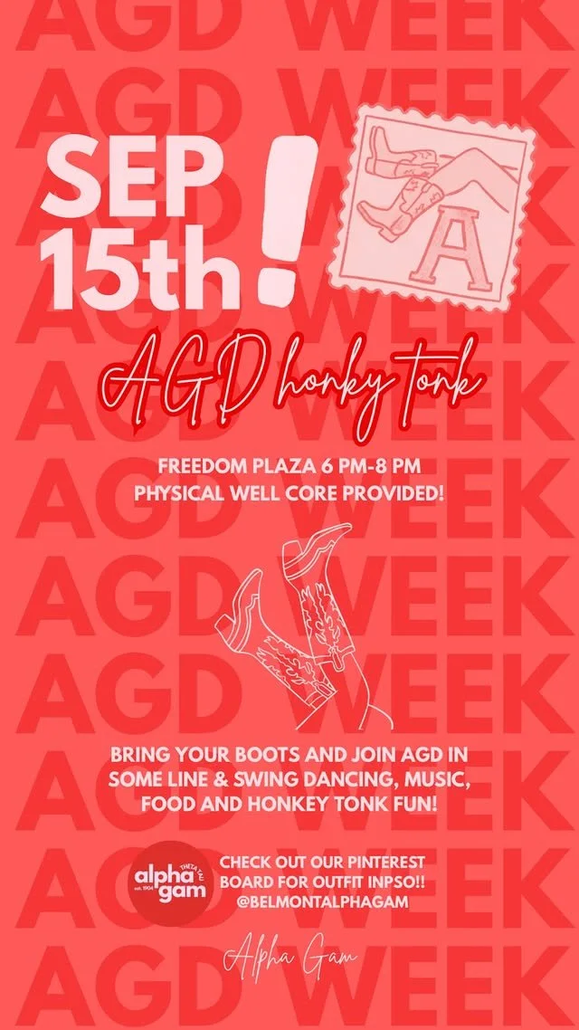 Alpha Gamma Delta Honky Tonk