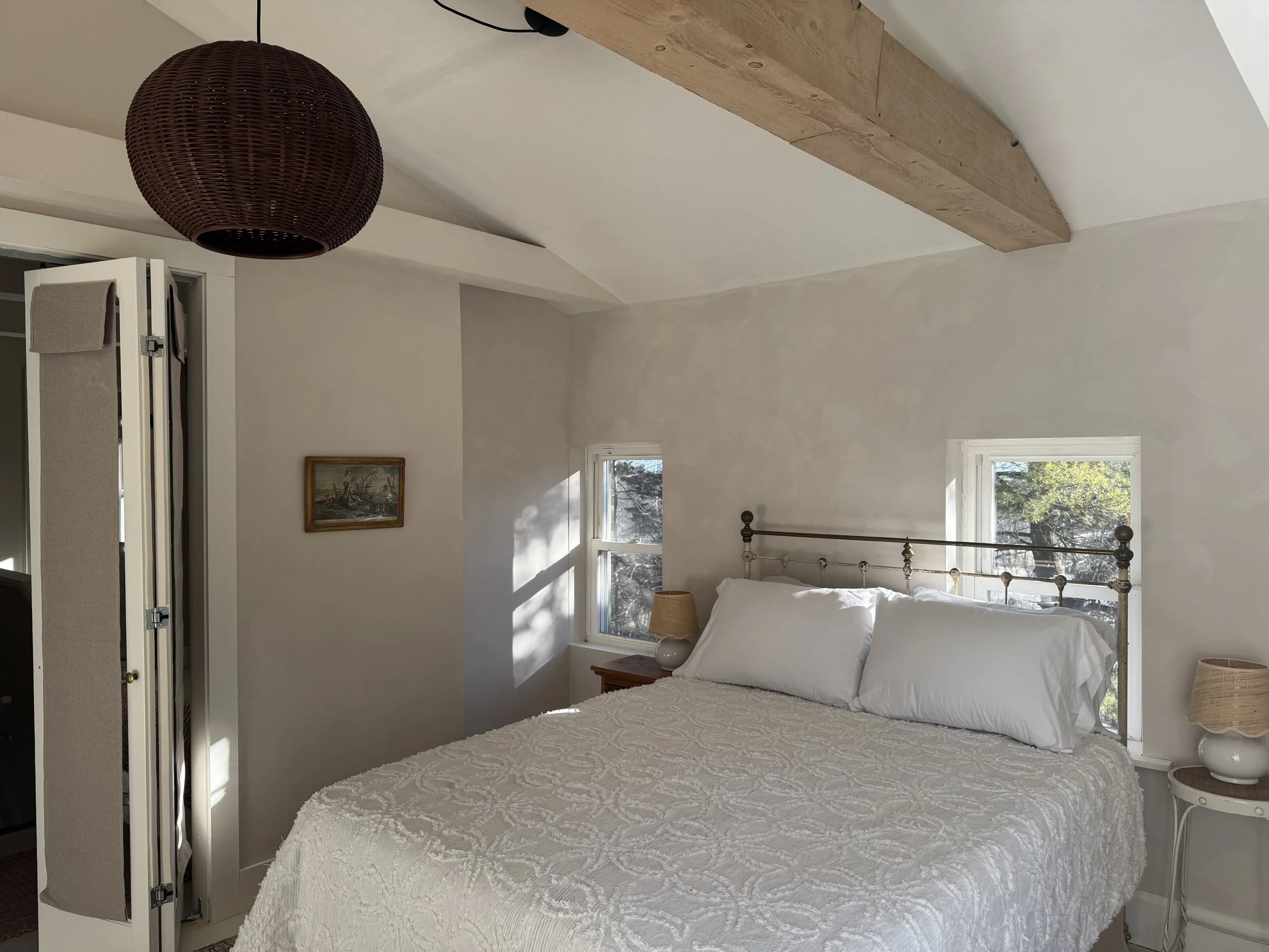 Finished bedroom