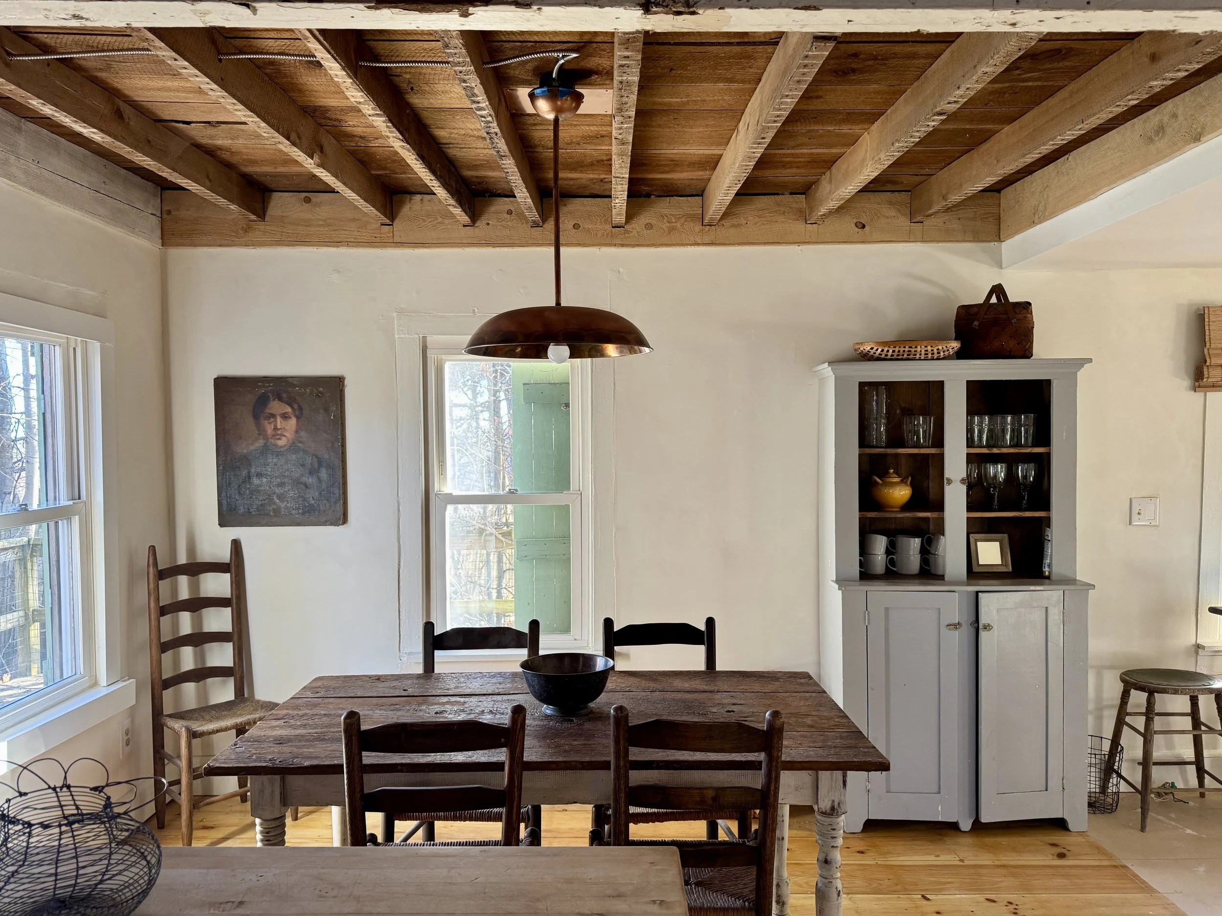 Finished Dining area