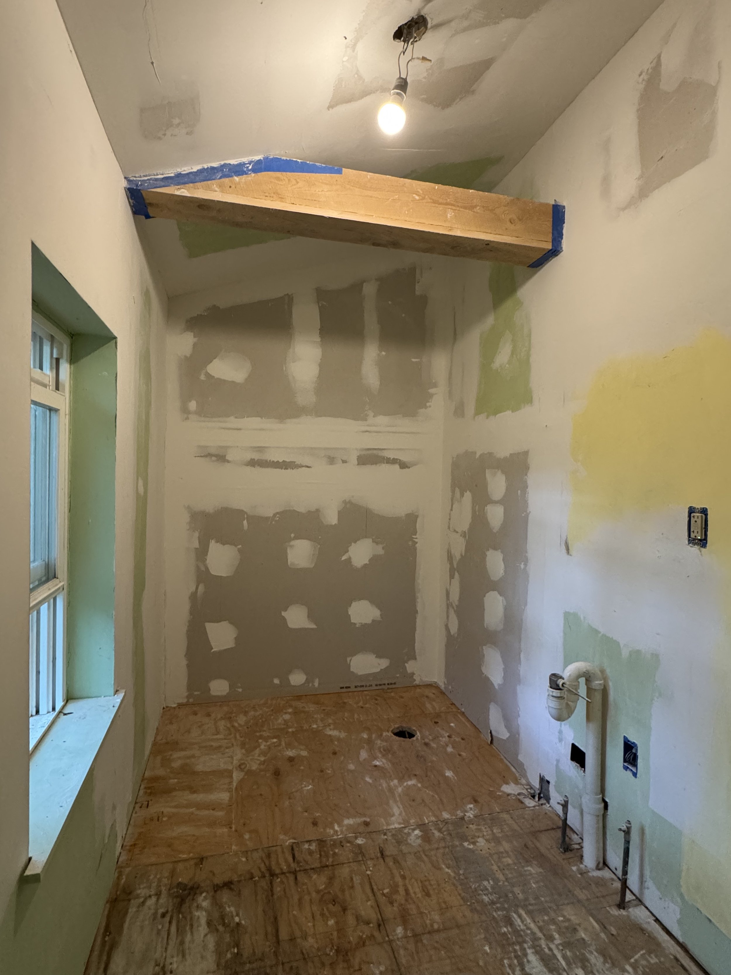 Upstairs bath overhaul