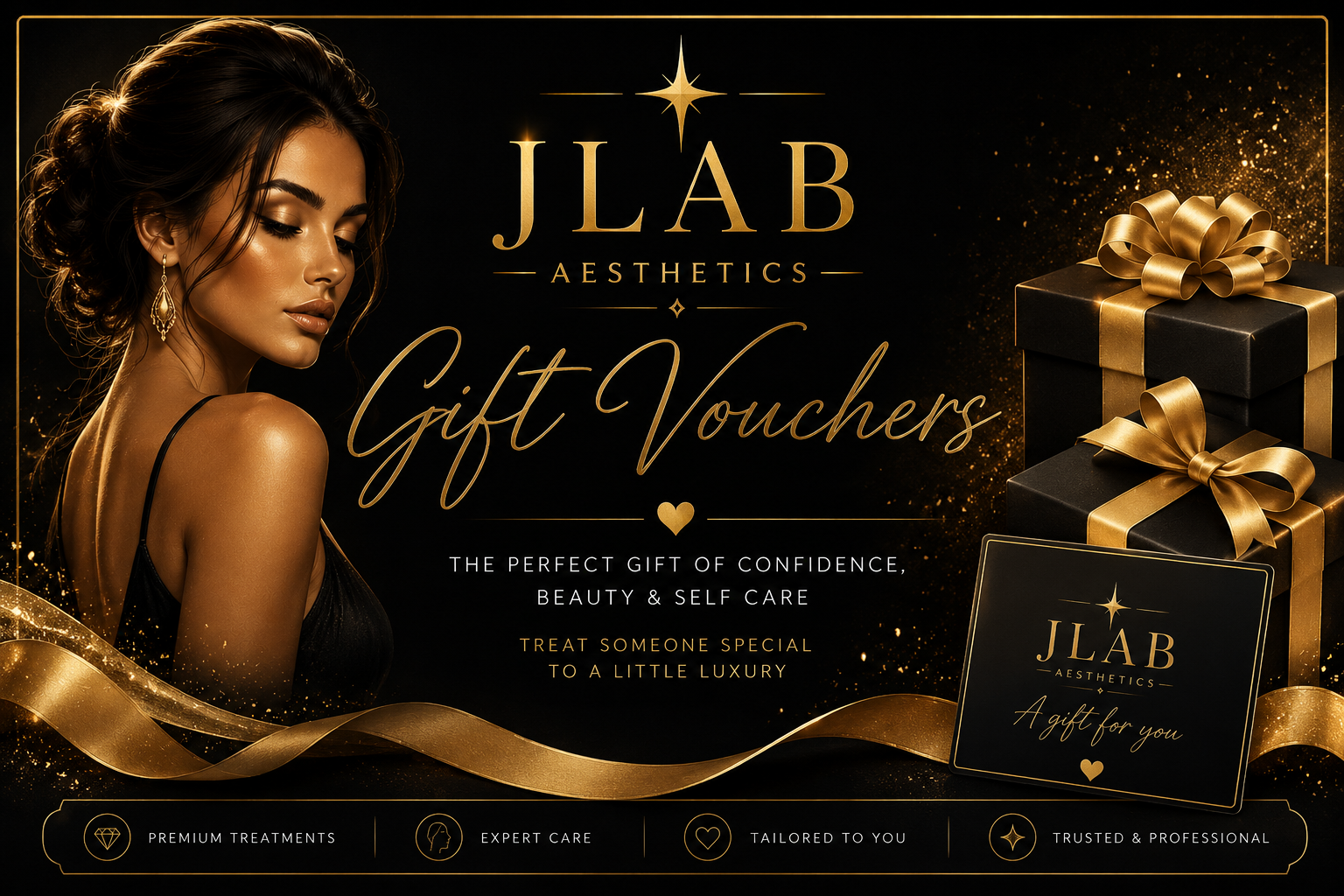 Aesthetics treatment gift vouchers available in burton on trent