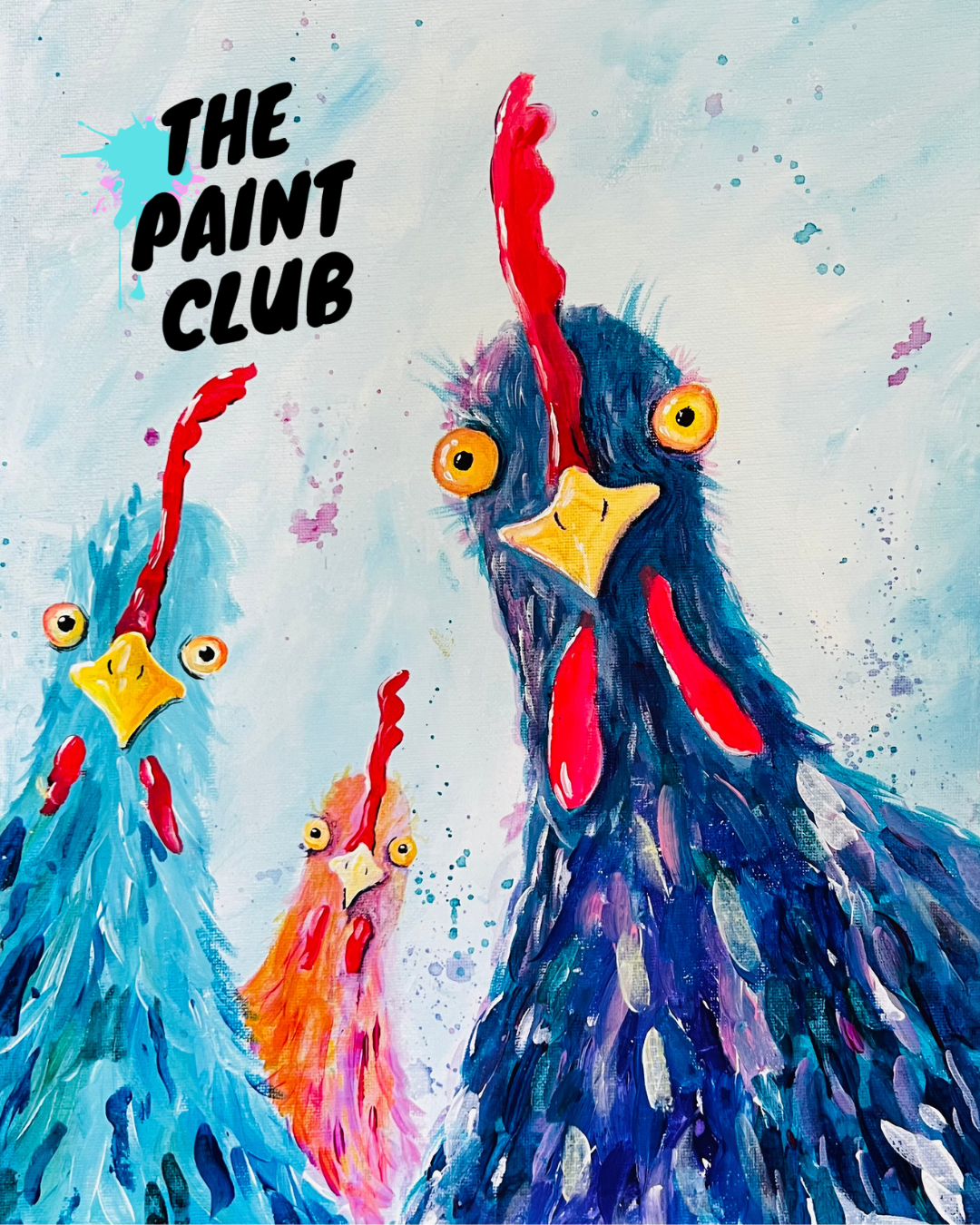 Sip and Paint in The Gallery 