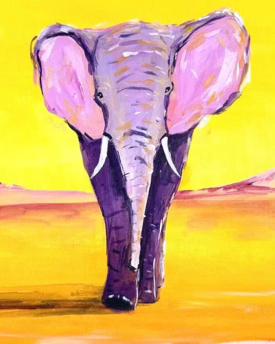 Sip and Paint in The Gallery 