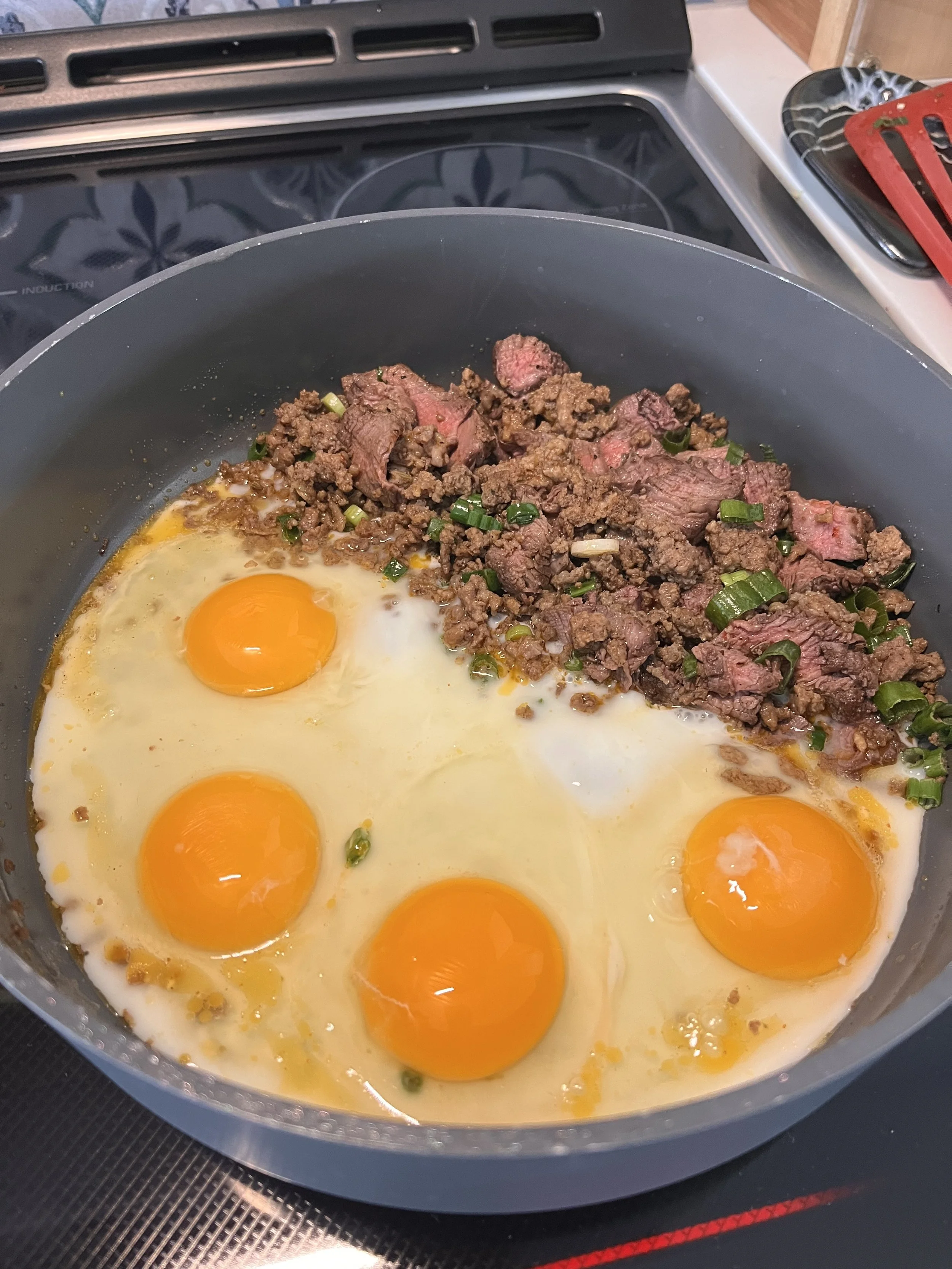 Eggs & Leftover Steak