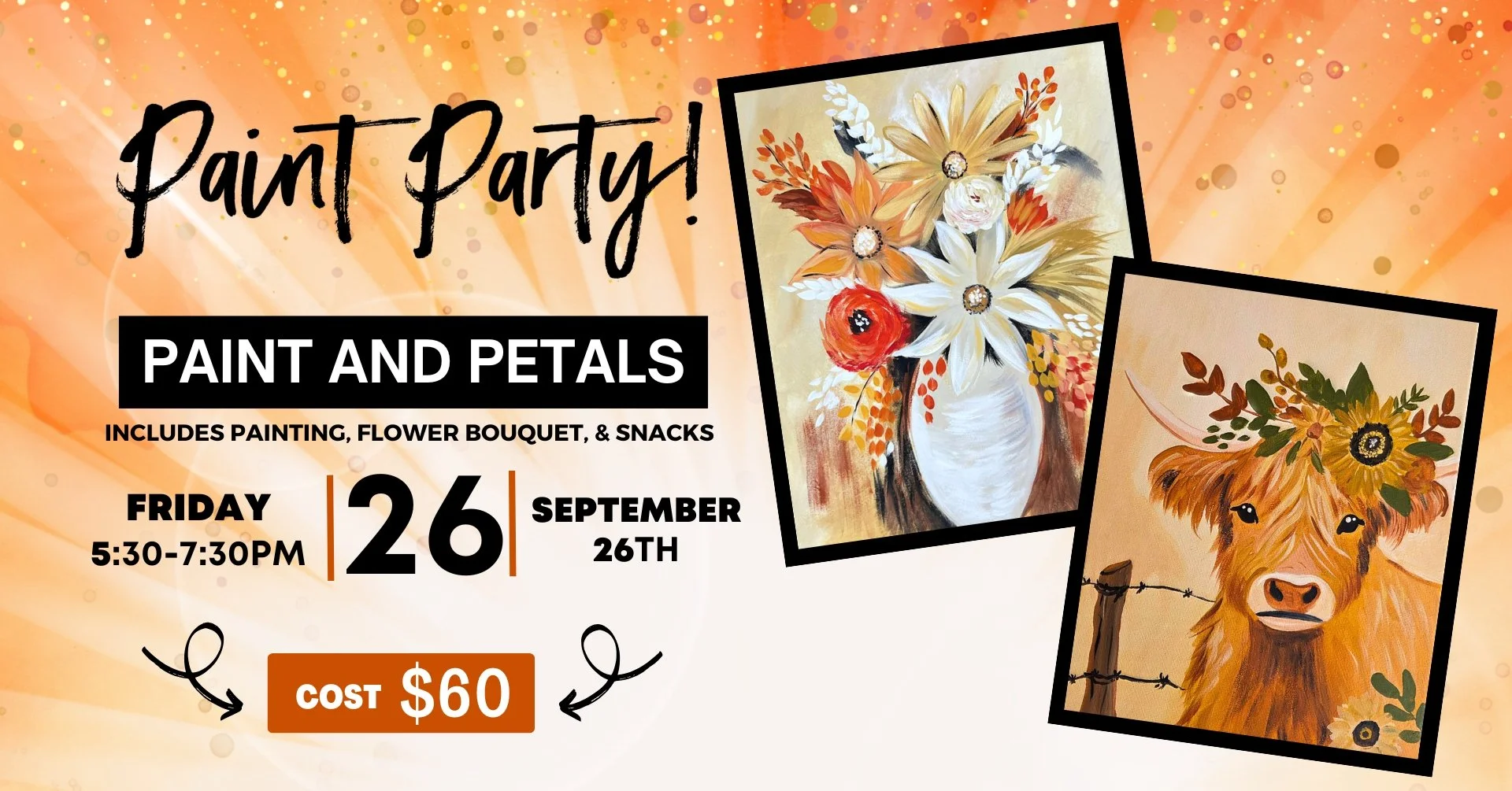 Paint and Petals at Fosters FARMacy in Chatham