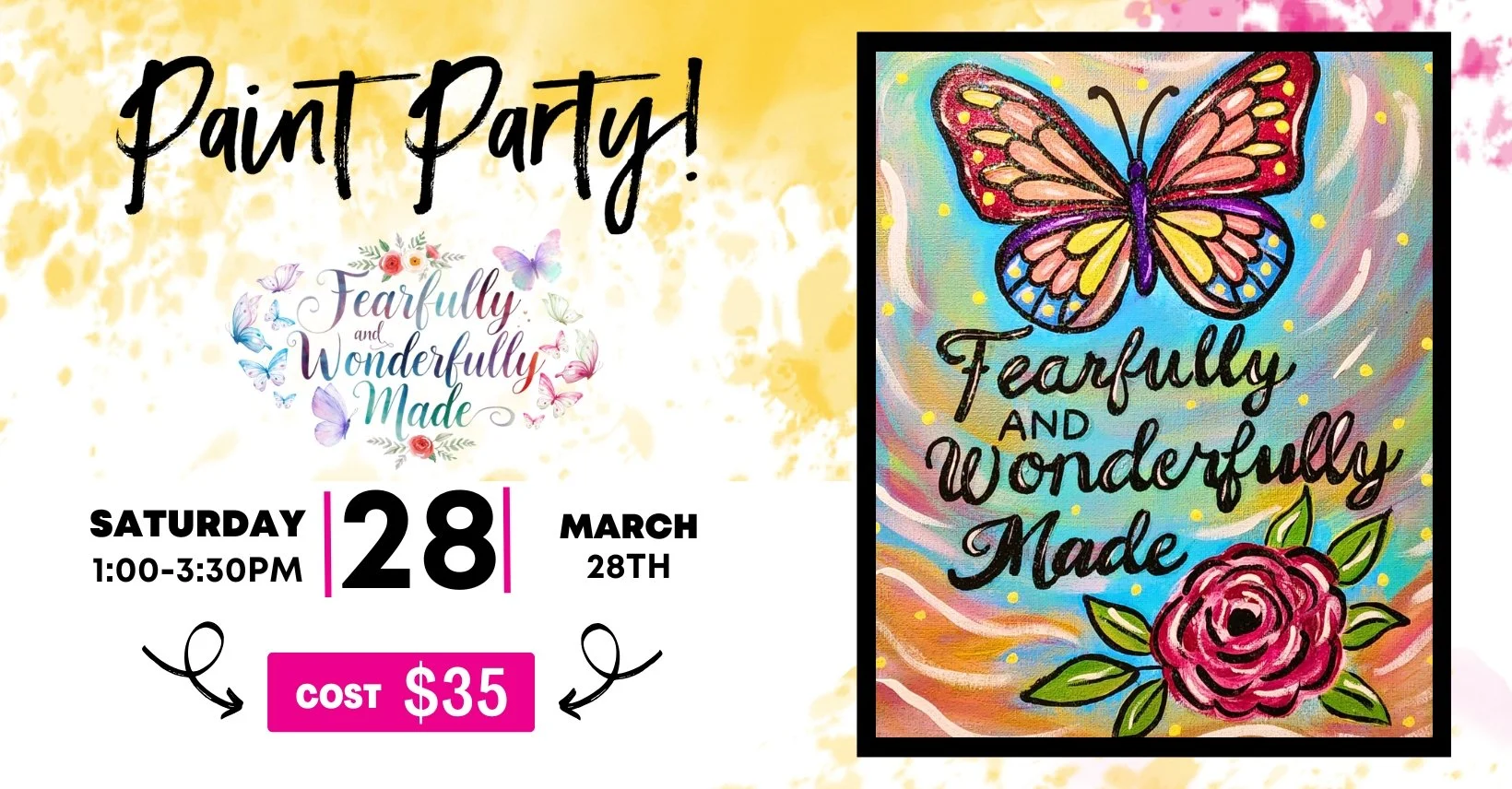 Praise Painting at Crossroads Ministries Church of God of Prophecy in Altavista, VA!