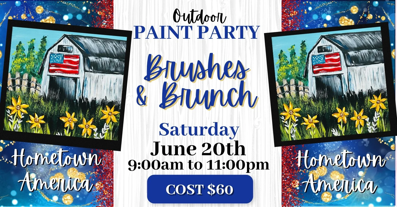 Brushes &amp; Brunch at Fosters FARMacy in Chatham!