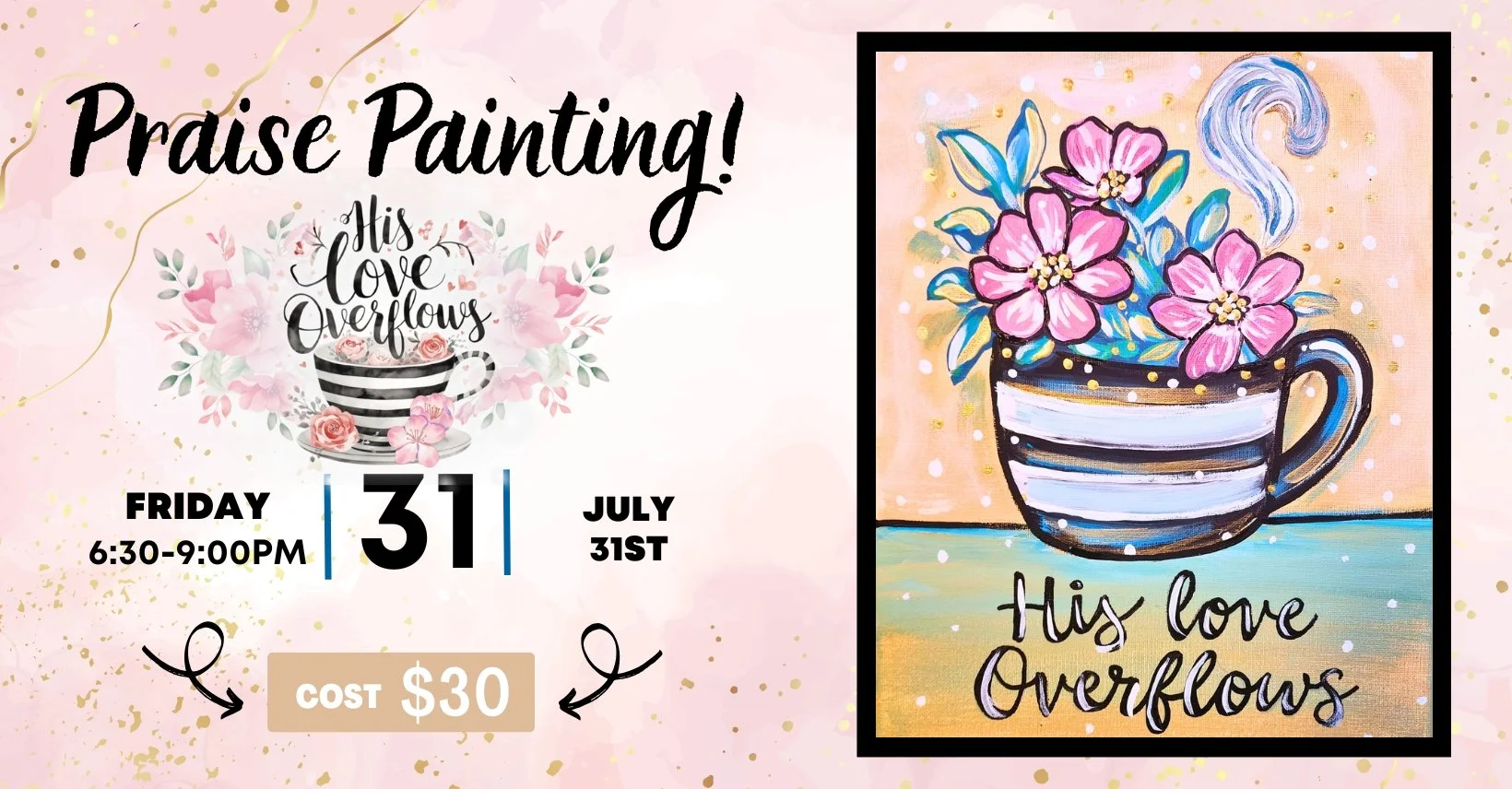 Paint &amp; Praise at Rich Acres Christian Church in Martinsville, VA!