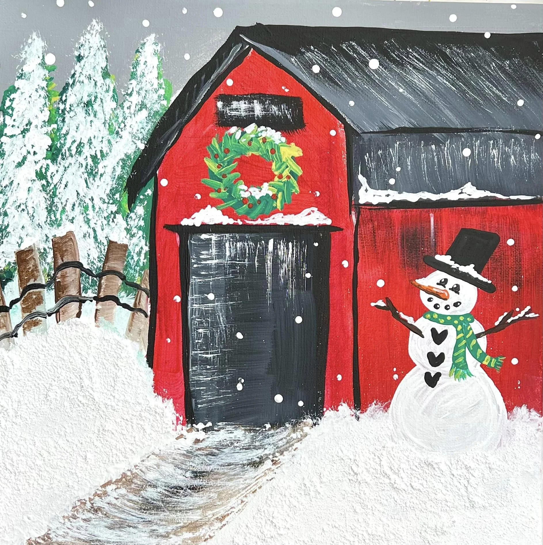 Snowman and Barn.jpg