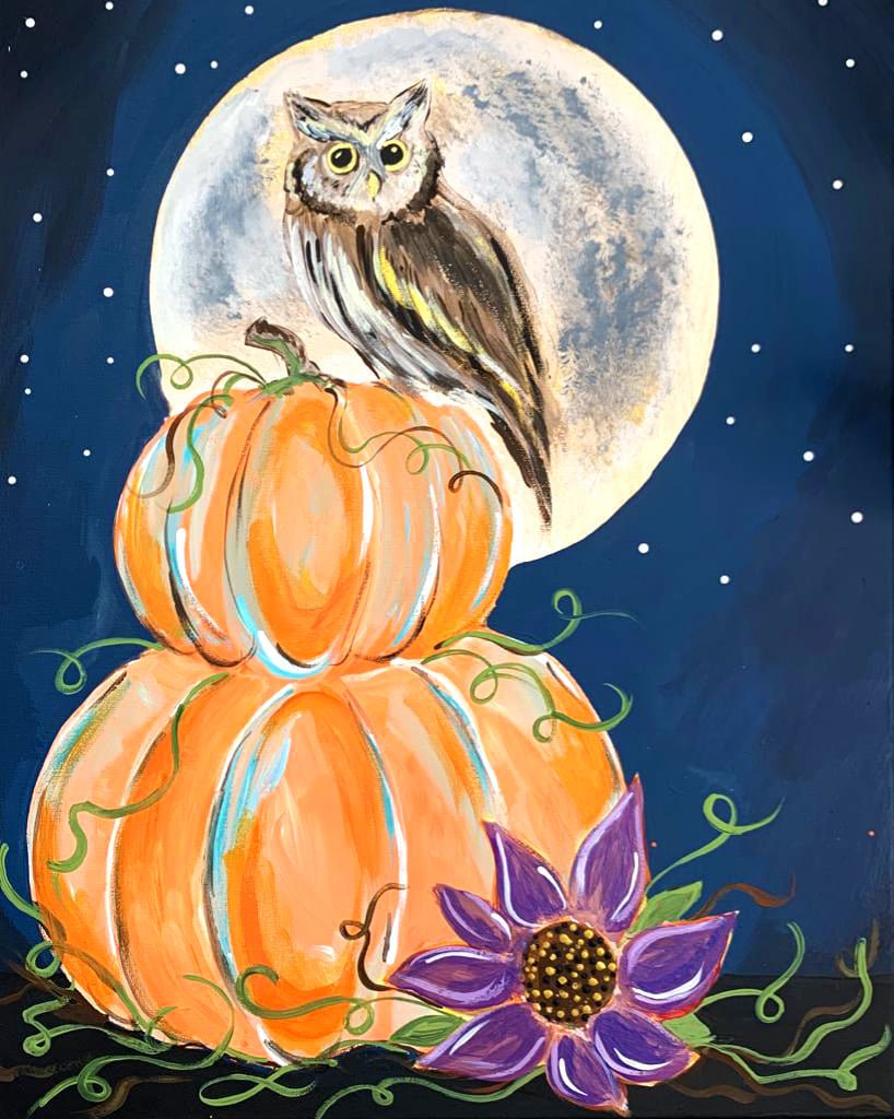 Hootiful Harvest: Art Kit