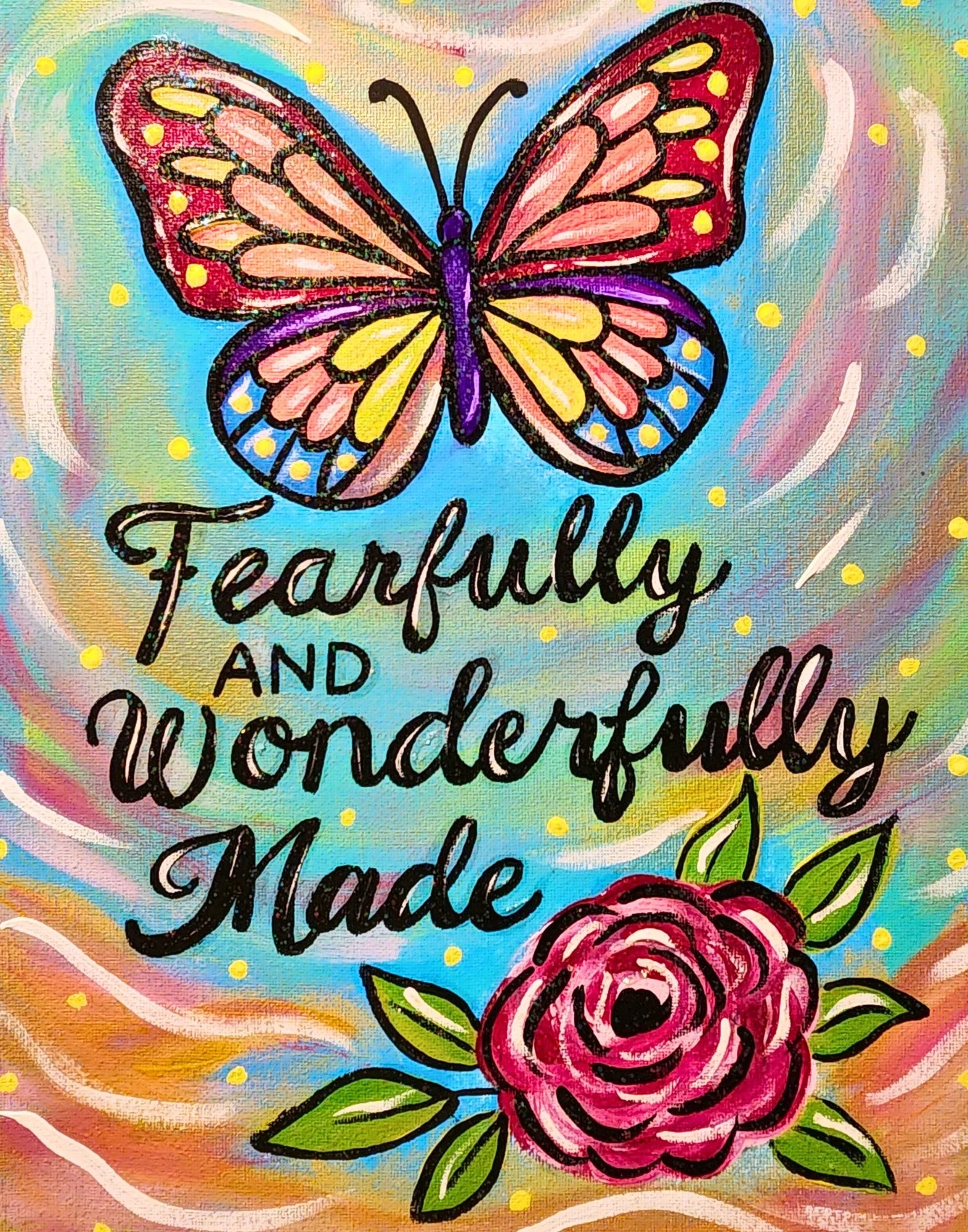 Fearfully and Wonderfully Made (Butterfly): Art Kit