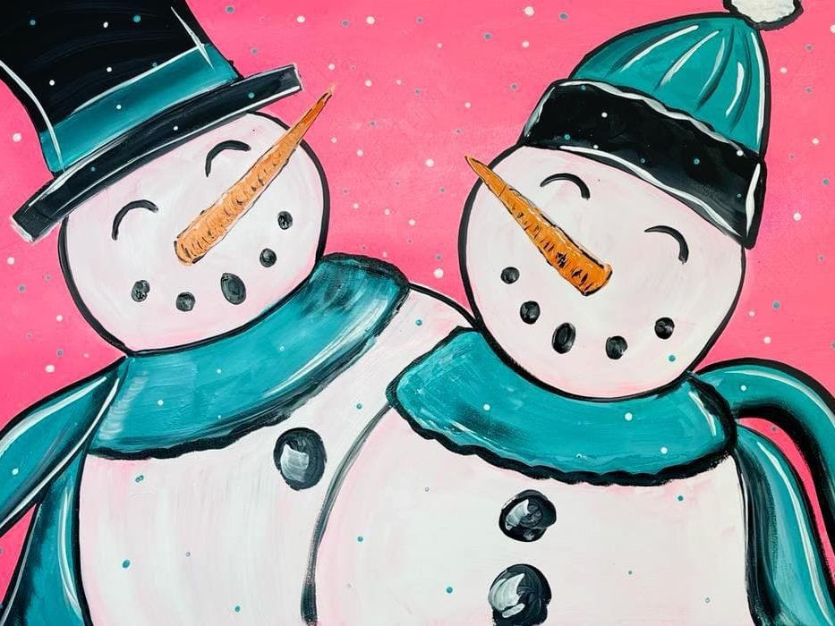 Snowman Love: Kids Art Kit