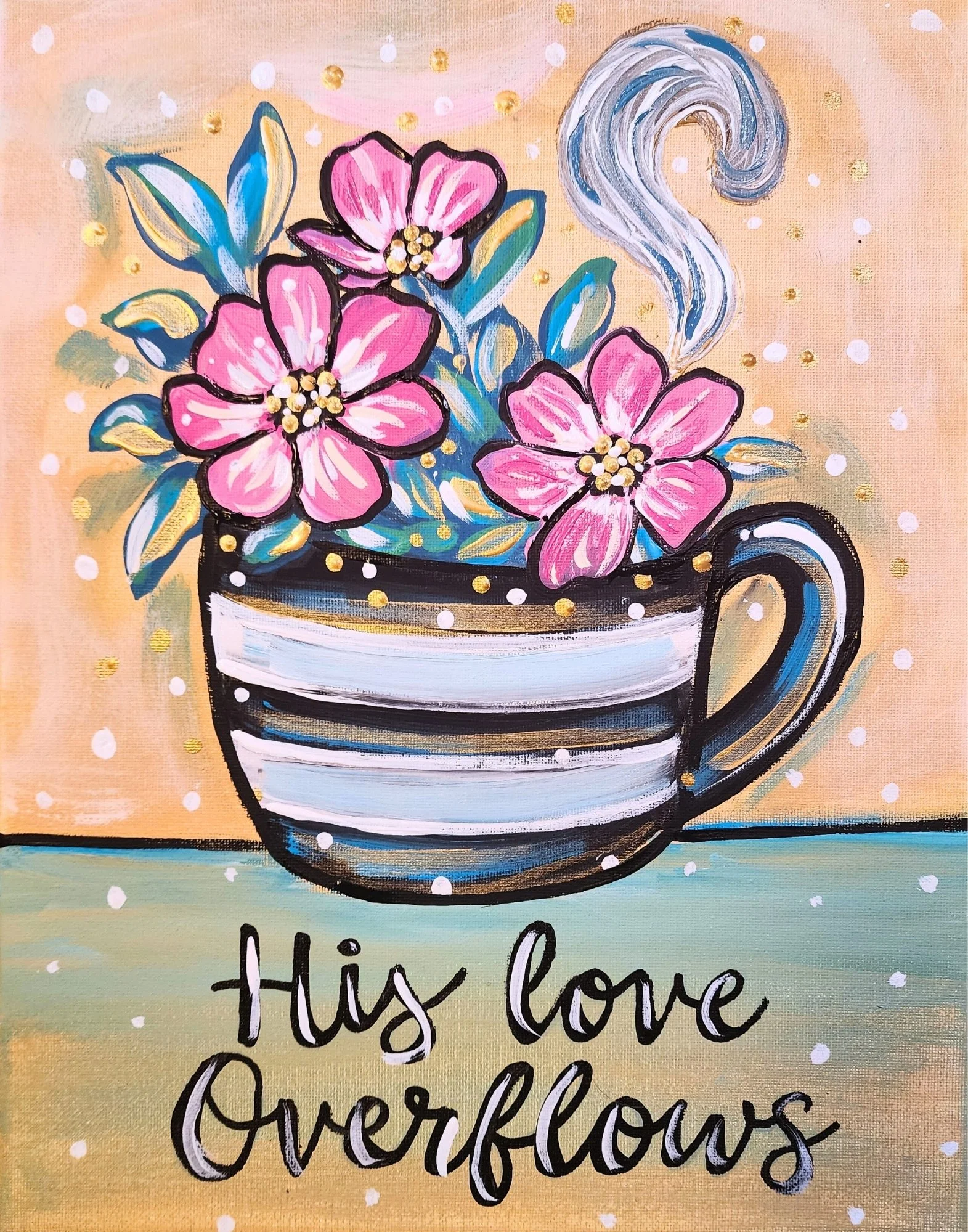 His Love Overflows: Art Kit