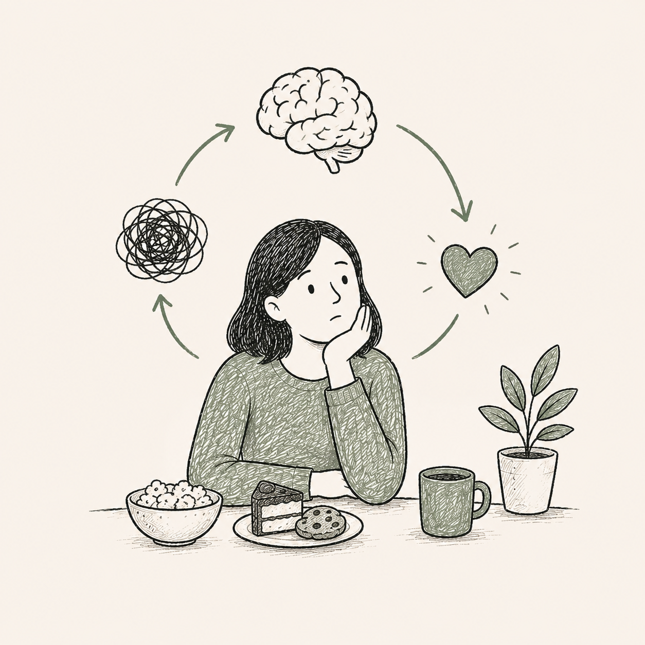 ¿Por qué comes cuando no tienes hambre? La conexión emocional con la comida