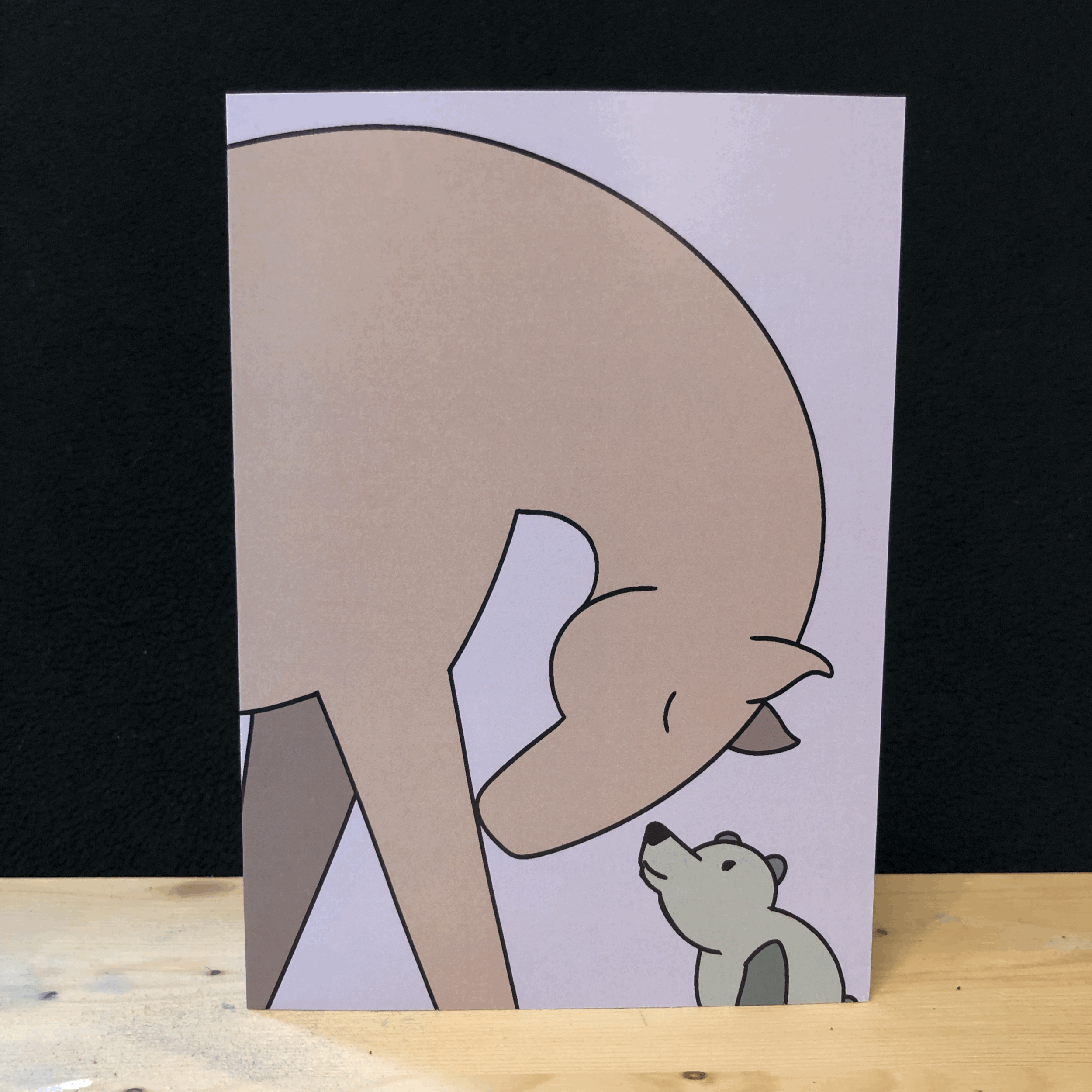 Révérence 5x7 card