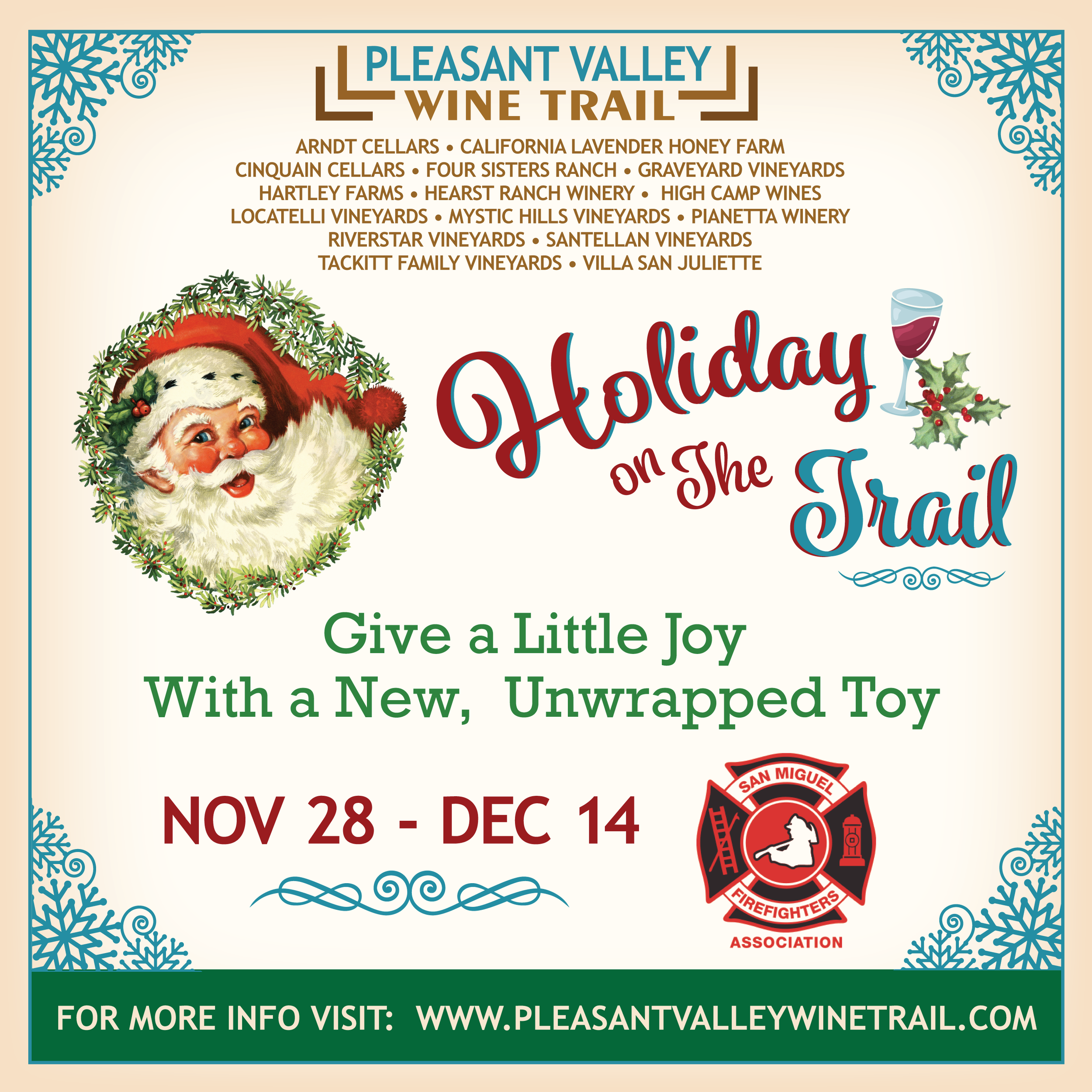 Holiday on the Trail Toy Drive
