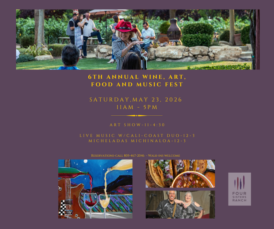  6th Annual Spring Wine, Art, Music & Food Festival AND Wine Club Pick Up Party