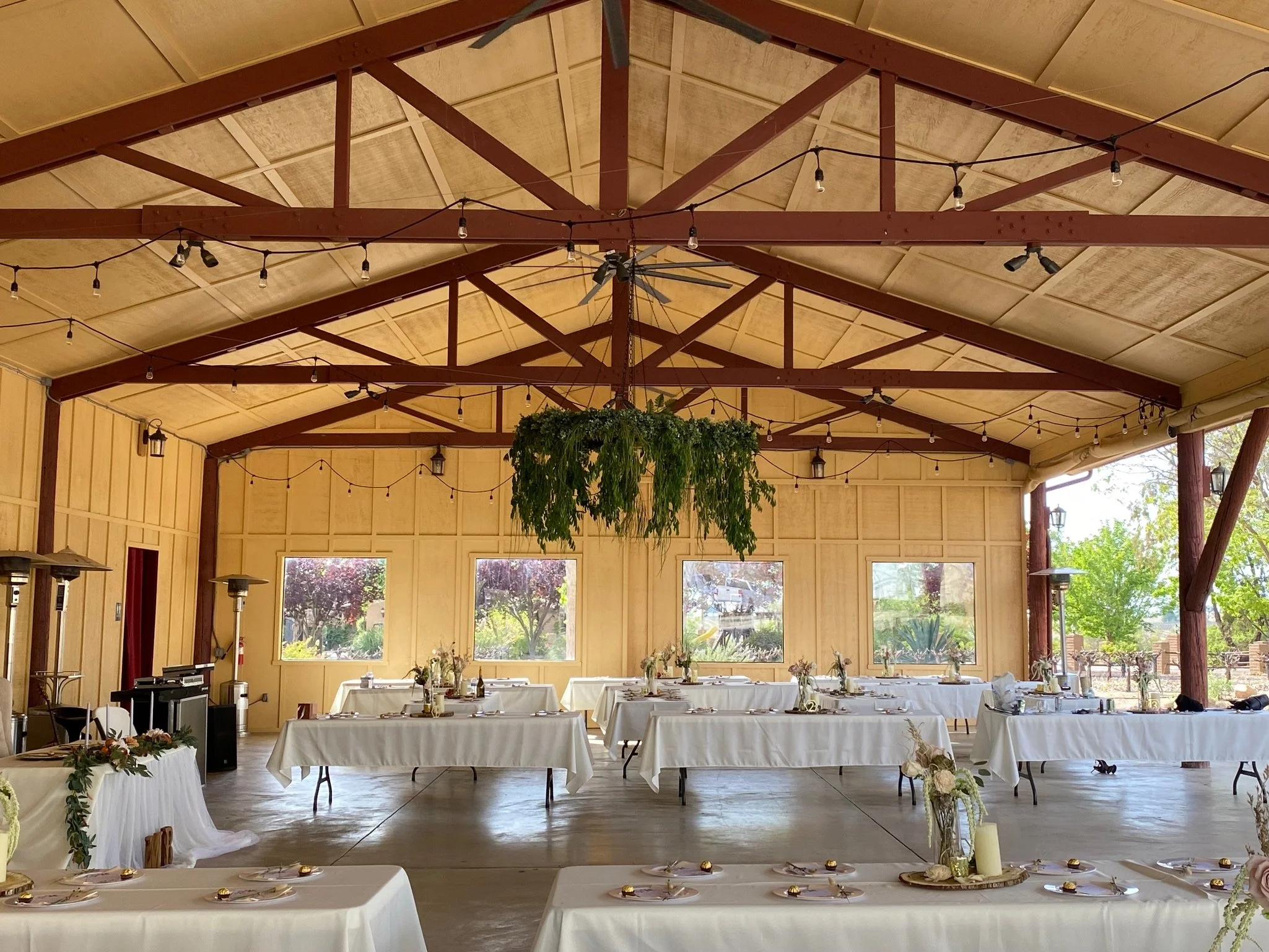 Barn style wedding venue in Paso Robles wine country