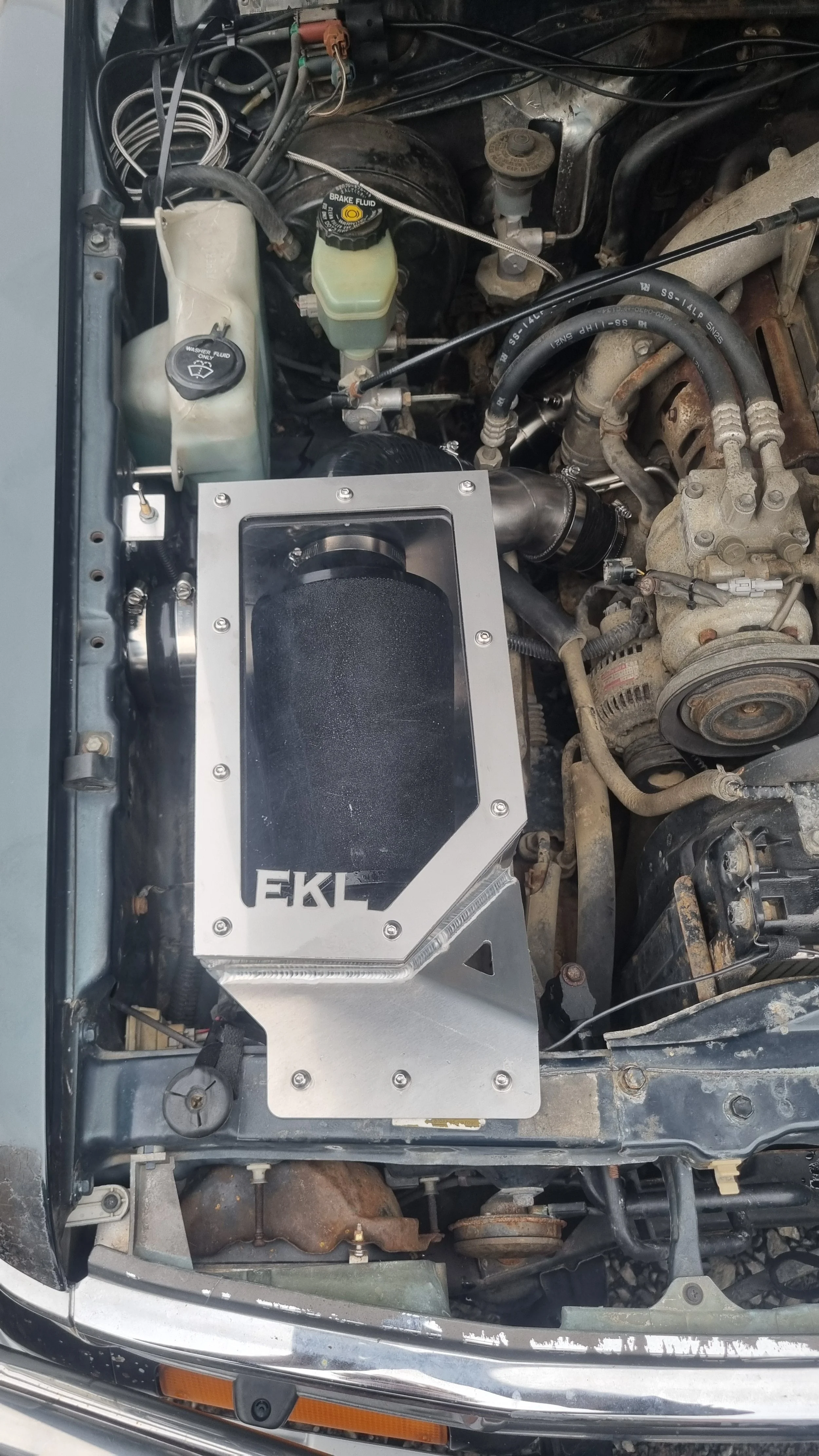 Toyota KZJ-78 Prado Airbox