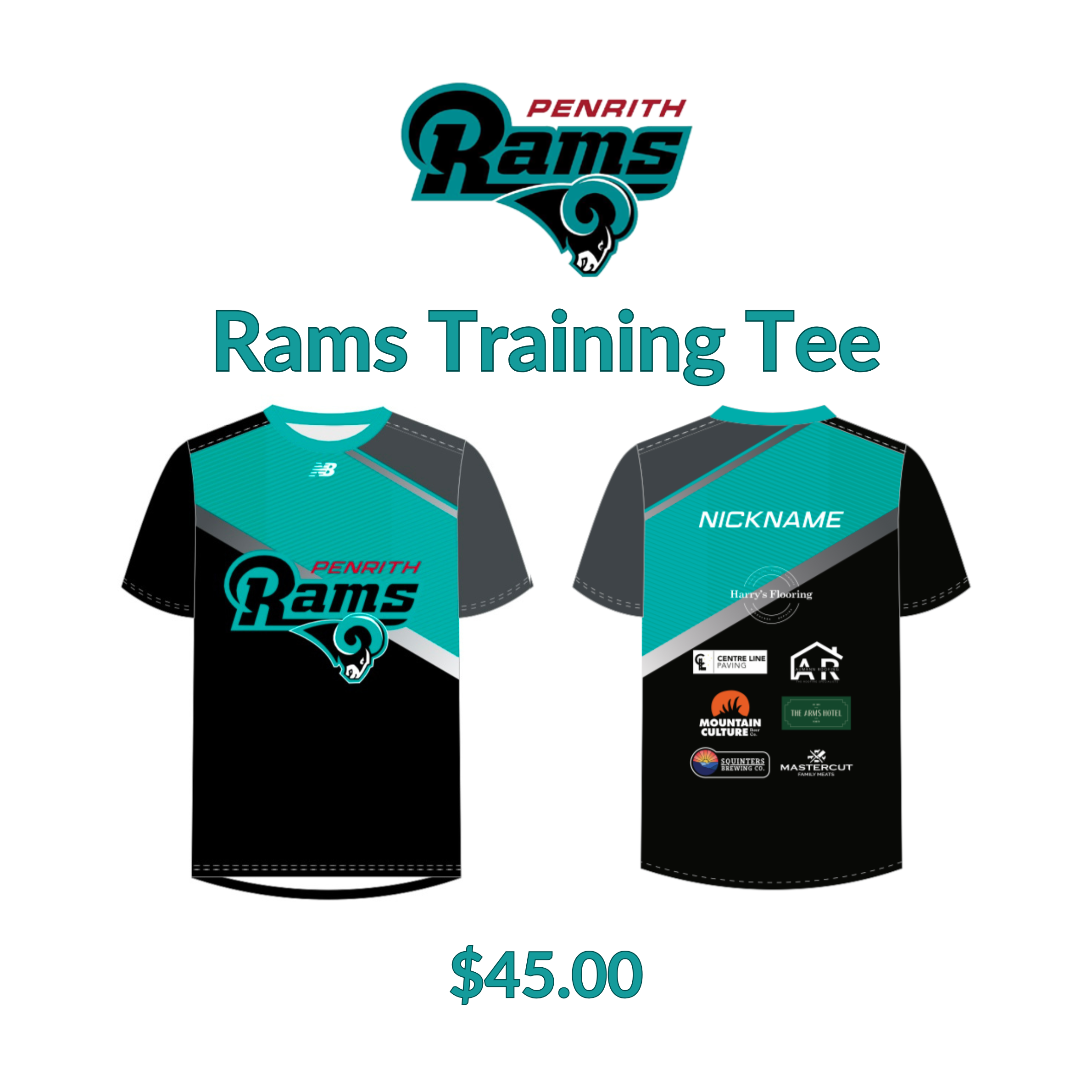 Rams Training Tee