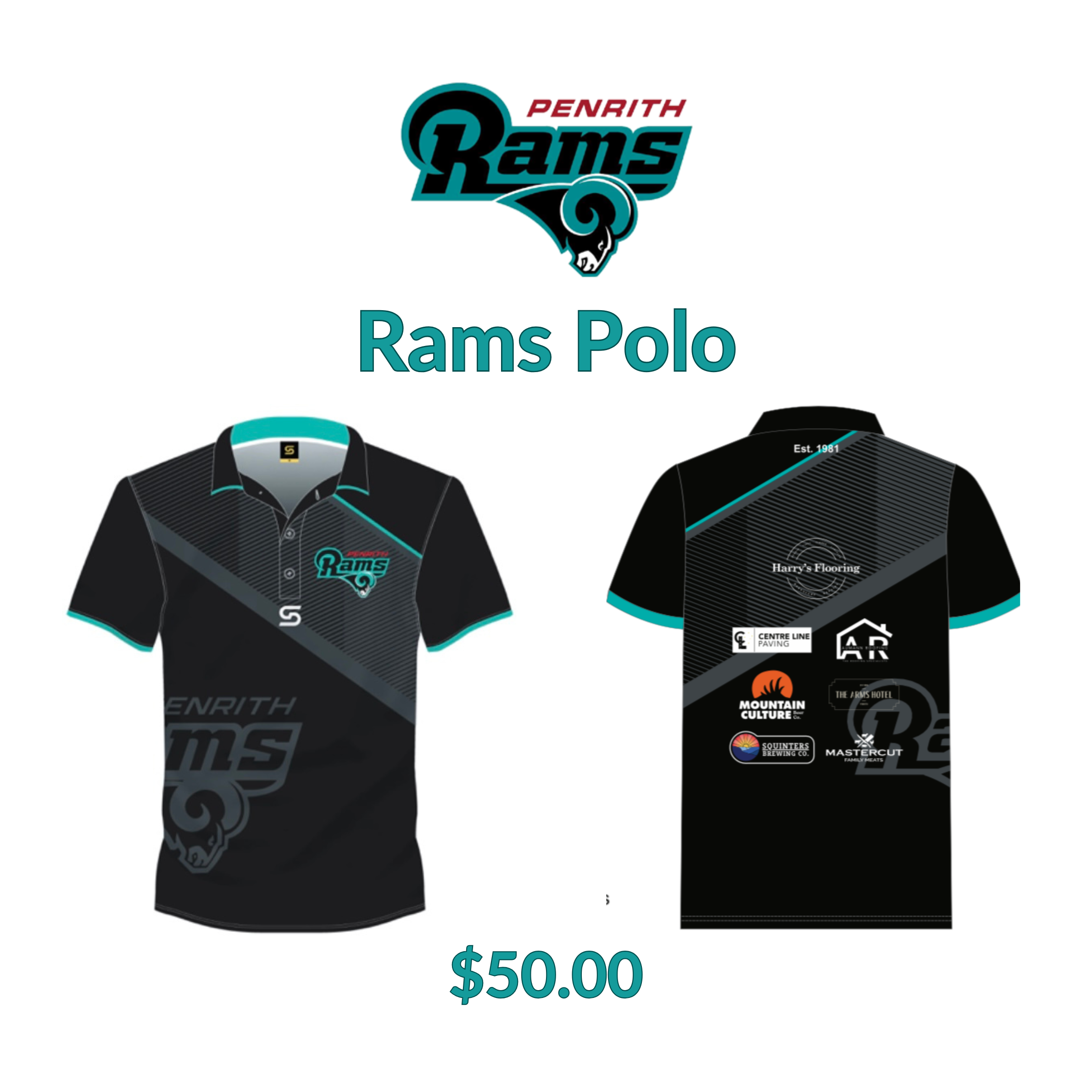 Rams Supporter Polo