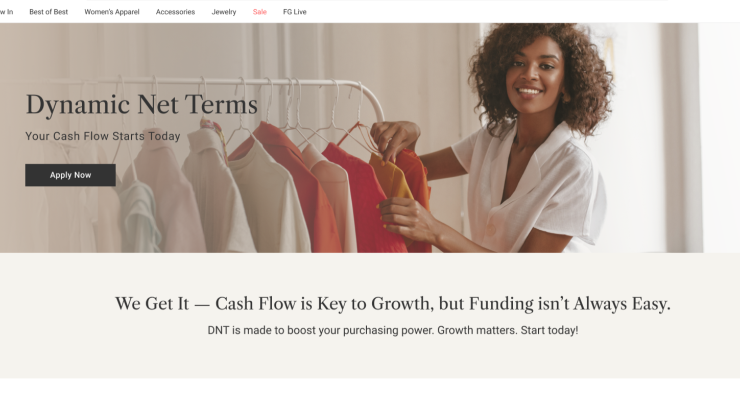 DNT Landing Page