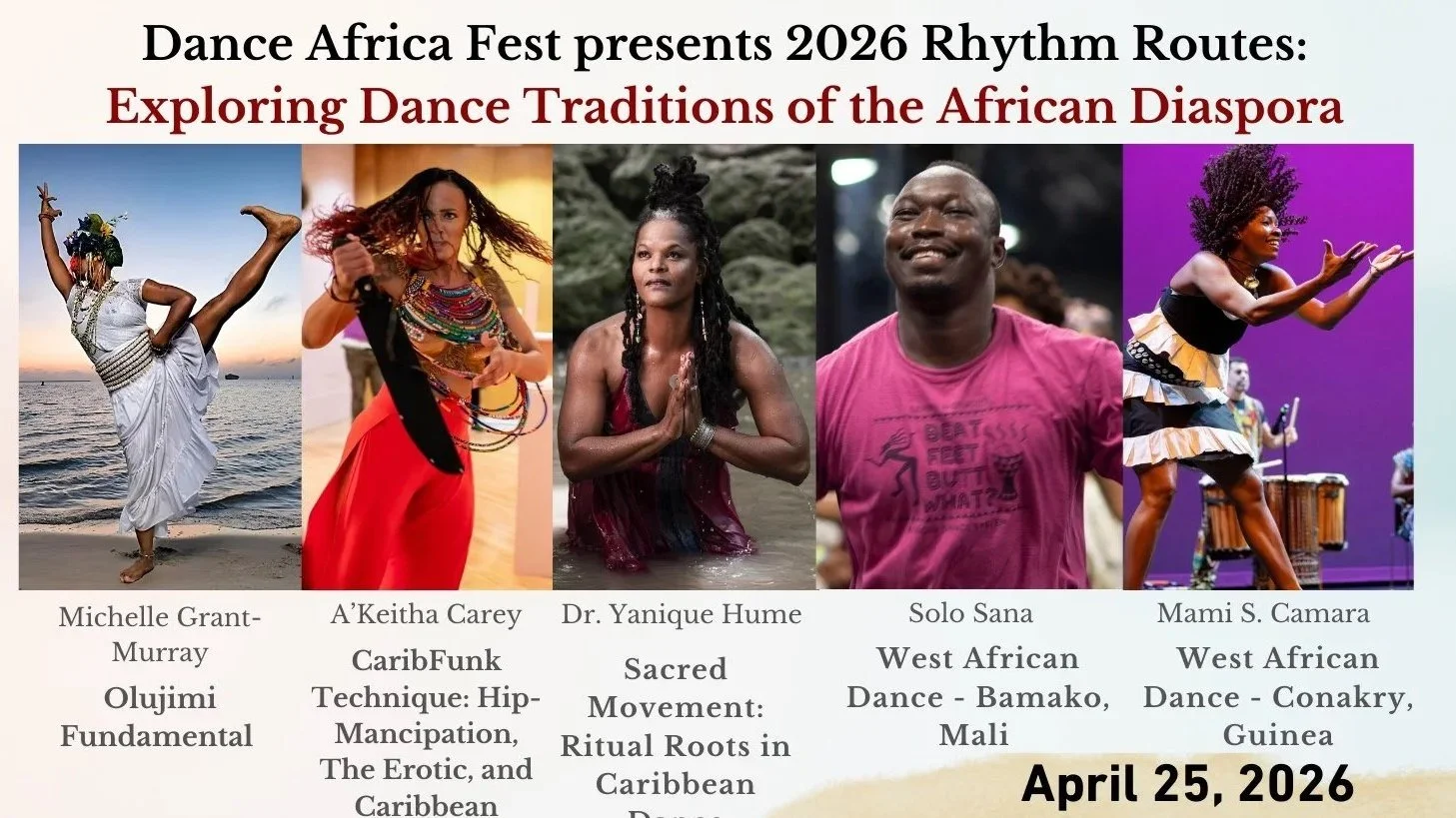 Dance Africa Fest 2026: Rhythms Routes