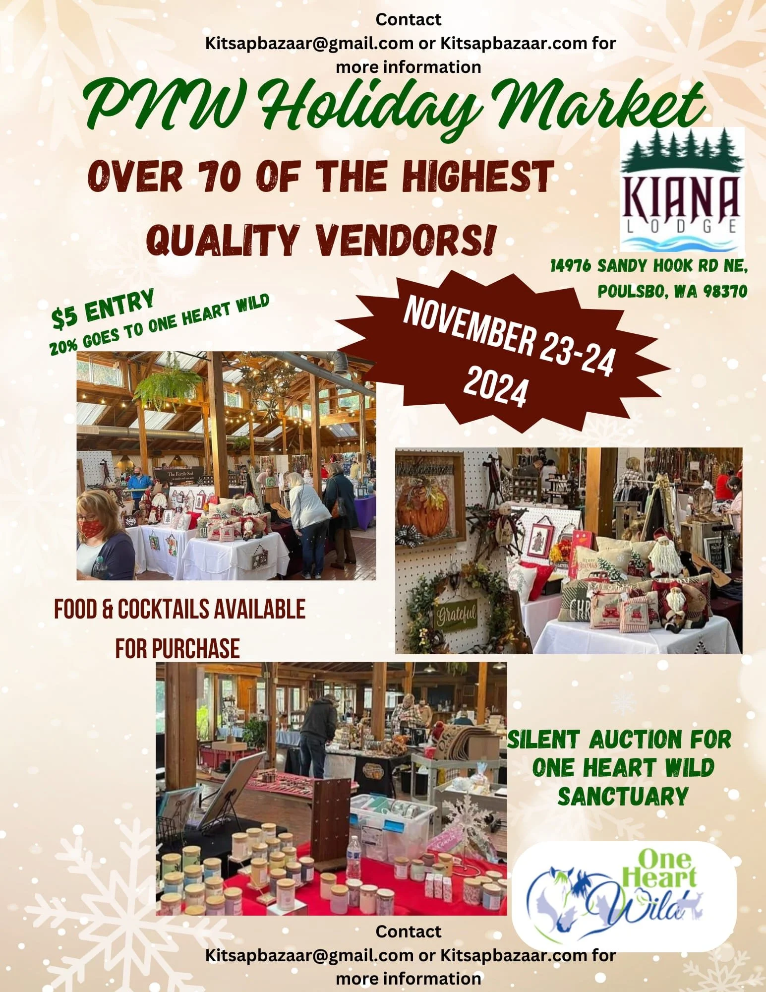 PNW Holiday Market at Kiana Lodge