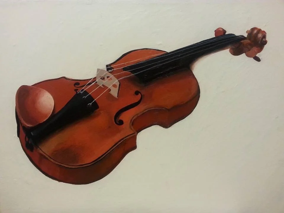 'Violin' | Acrylic on Canvas '17