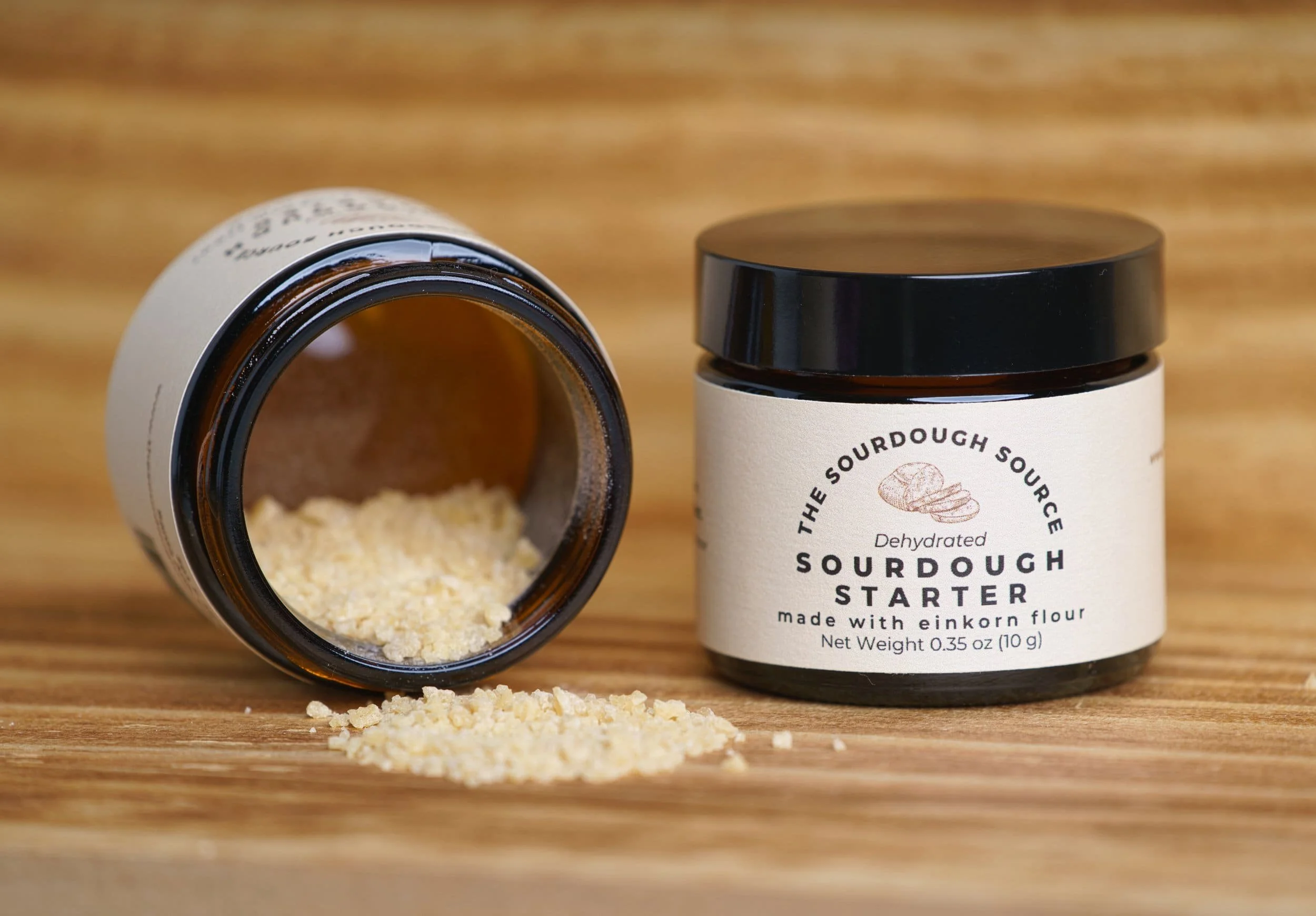 Hydrate your Dehydrated Einkorn Sourdough Starter