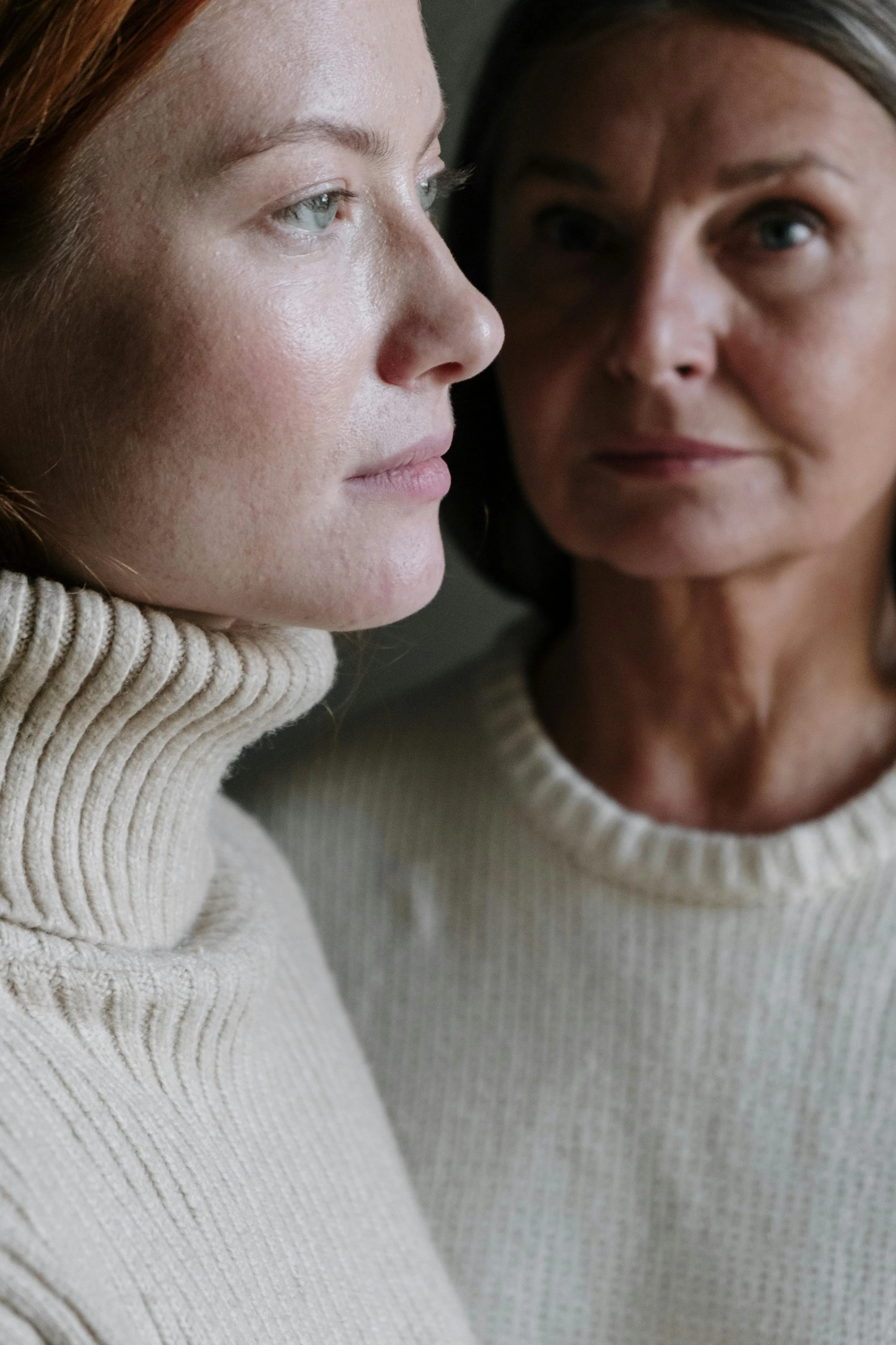 Woman reflecting during perimenopause and menopause supported by acupuncture care in Groton MA