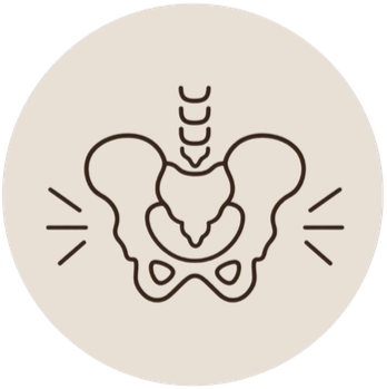 SI joint pain illustration