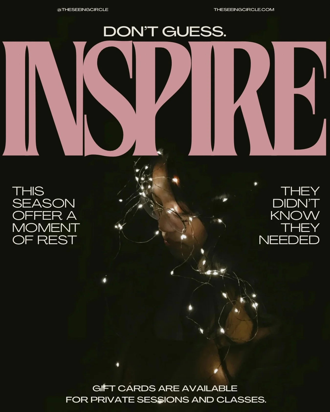 If you&rsquo;re still thinking about gifts, you&rsquo;re not behind.

Some gifts don&rsquo;t need to be wrapped or rushed.
They need to be experienced.

Link in bio to purchase Gift cards and Packages.