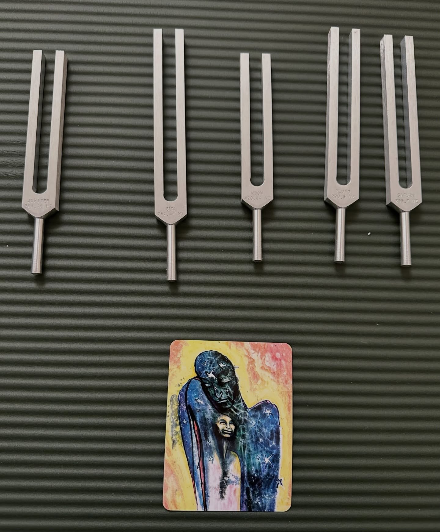 There are certain tools that wait.

My @biosonicstuningforks planetary tuners have been sitting quietly for a while. Not intentionally set aside. They just haven&rsquo;t been the frequency the sessions were asking for.

I&rsquo;ve been working more o