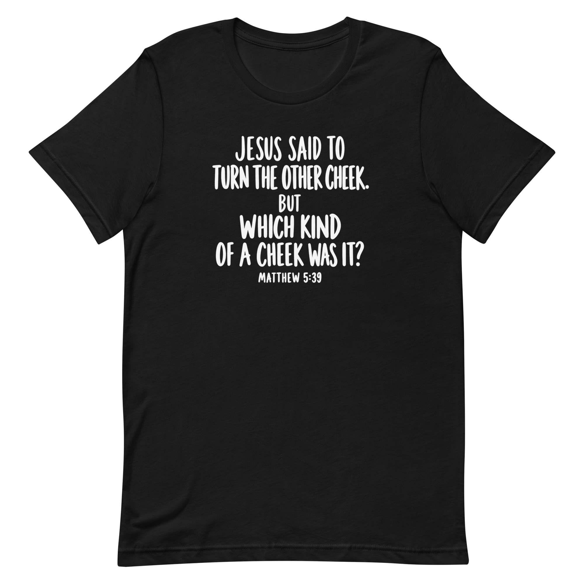 tnhyc-turn-the-other-cheek-christian-black-tshirt-front-01.png